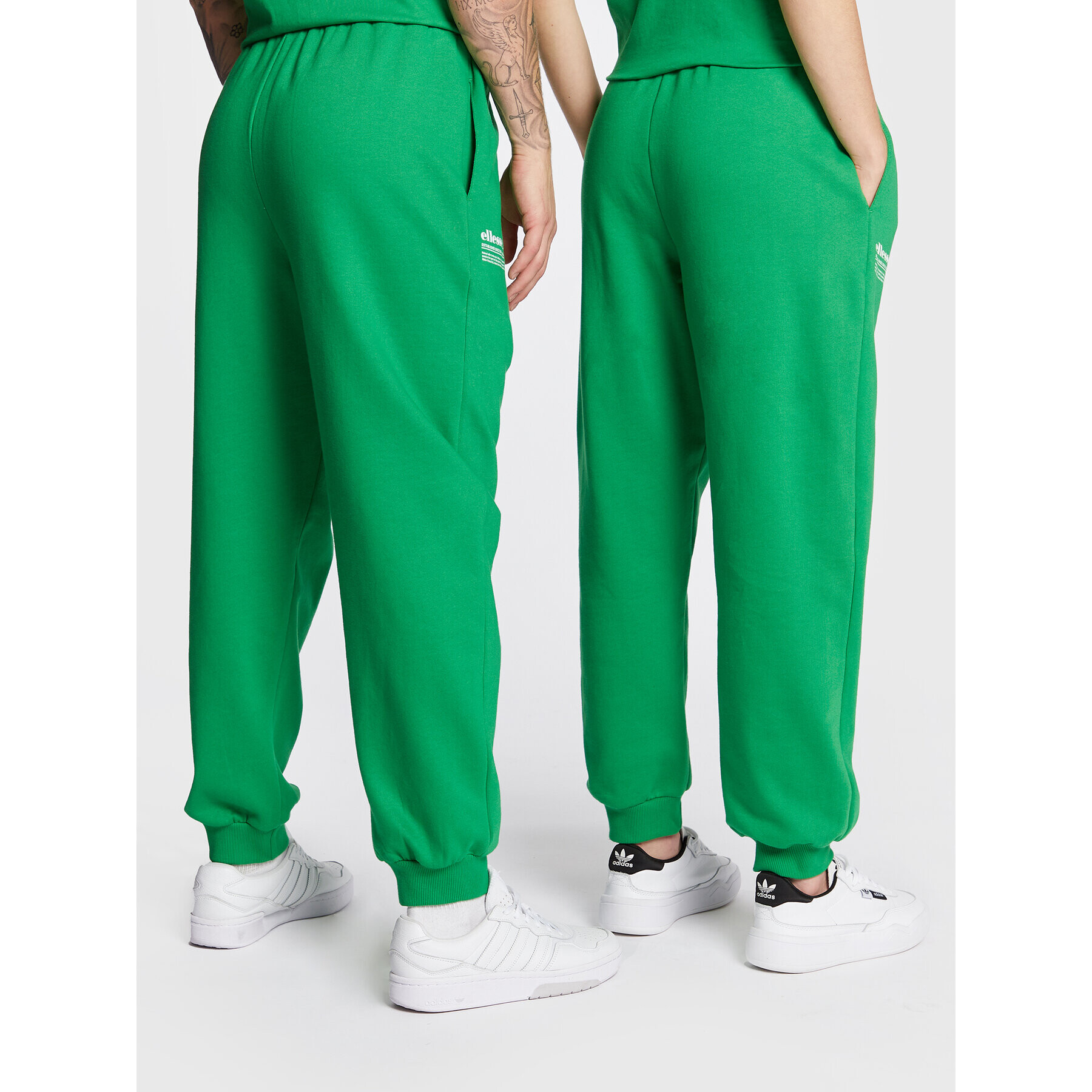 Ellesse Pantaloni trening Unisex Dimartino SGP16249 Verde Regular Fit - Pled.ro