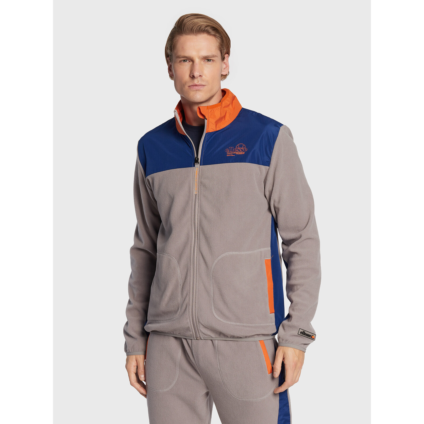 Ellesse Polar Lettino SHP16122 Gri Regular Fit - Pled.ro