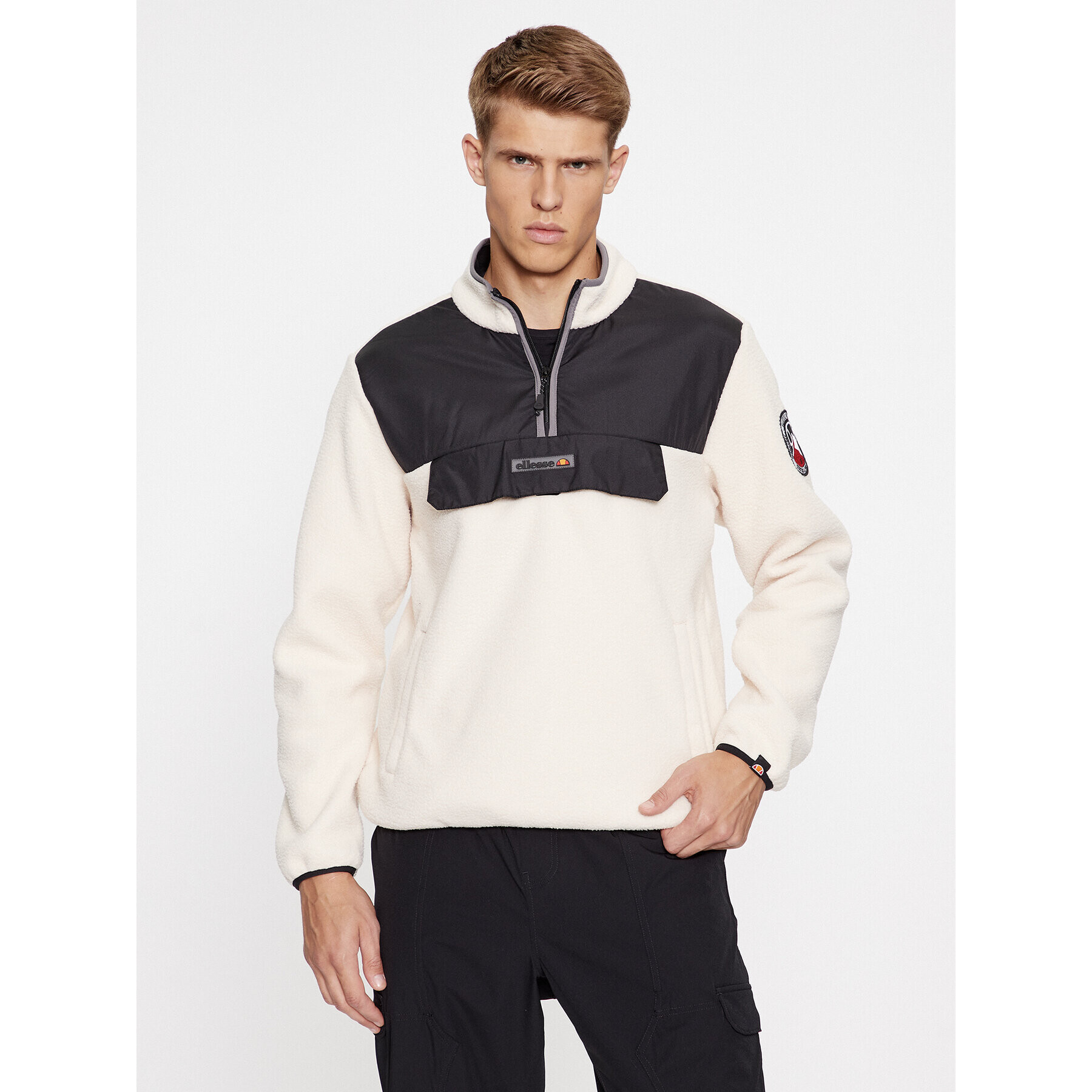 Ellesse Polar Zinco SHT19077 Écru Regular Fit - Pled.ro