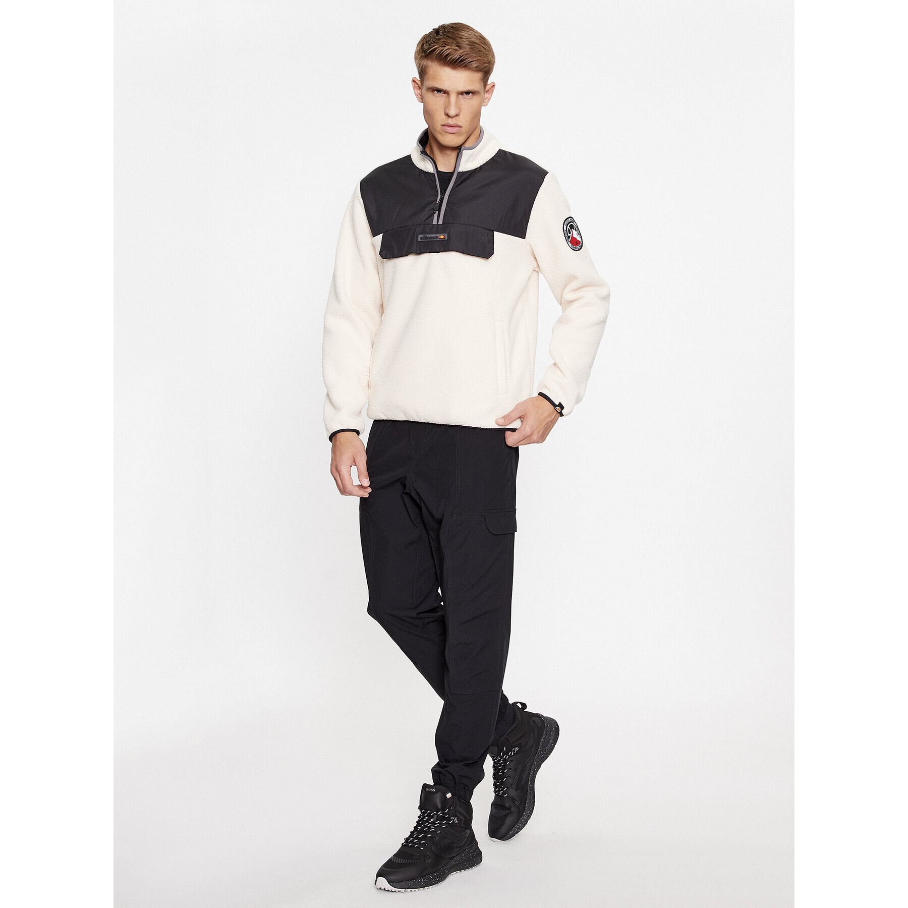 Ellesse Polar Zinco SHT19077 Écru Regular Fit - Pled.ro