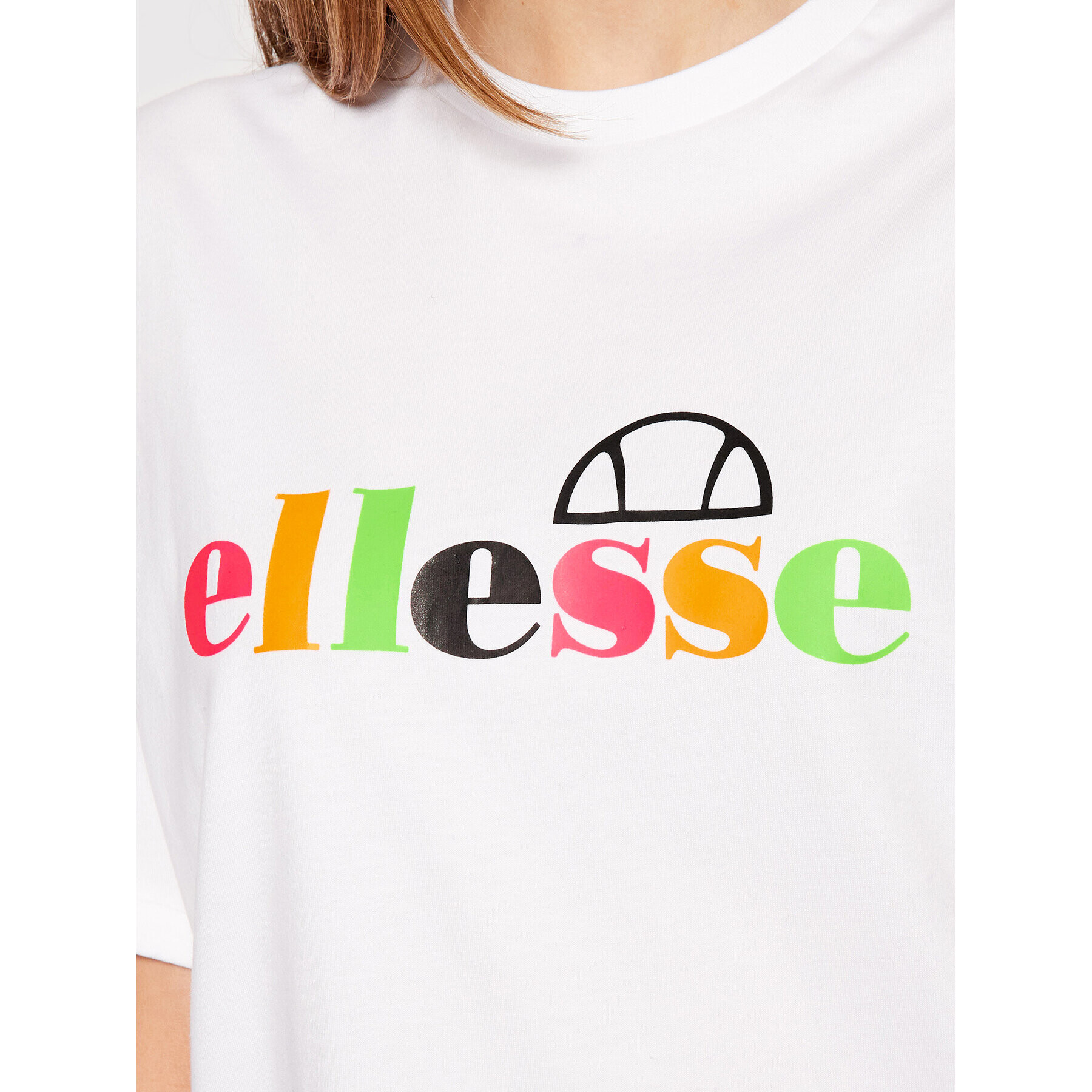 Ellesse Rochie de zi Inka SGF10515 Alb Loose Fit - Pled.ro