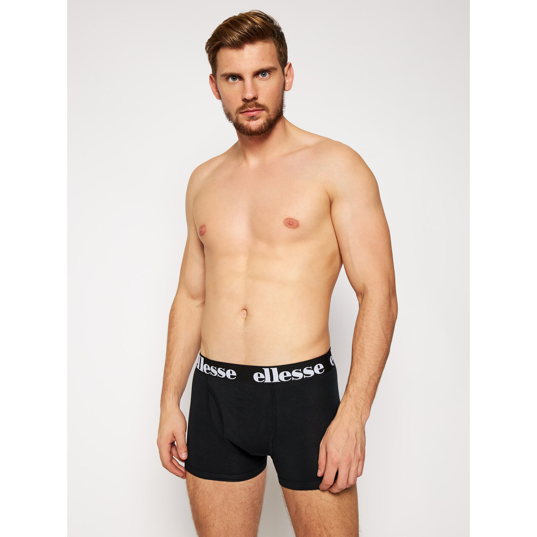 Ellesse Set 3 perechi de boxeri Hali SHAY0614 Negru - Pled.ro