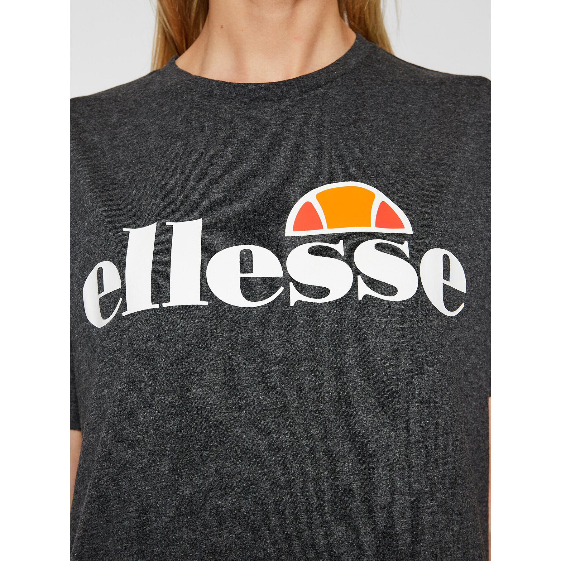 Ellesse Tricou Albany SGS03237 Gri Regular Fit - Pled.ro