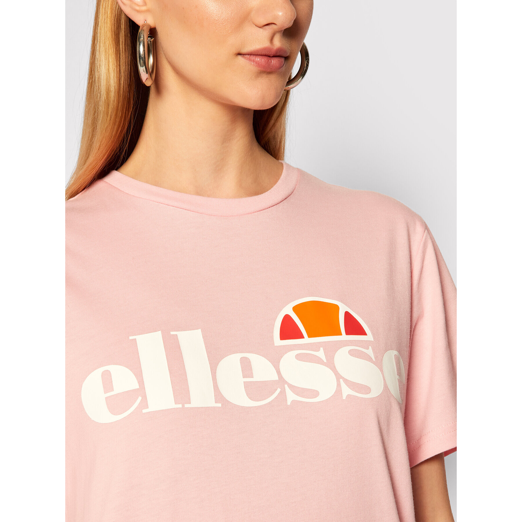 Ellesse Tricou Albany SGS03237 Roz Regular Fit - Pled.ro