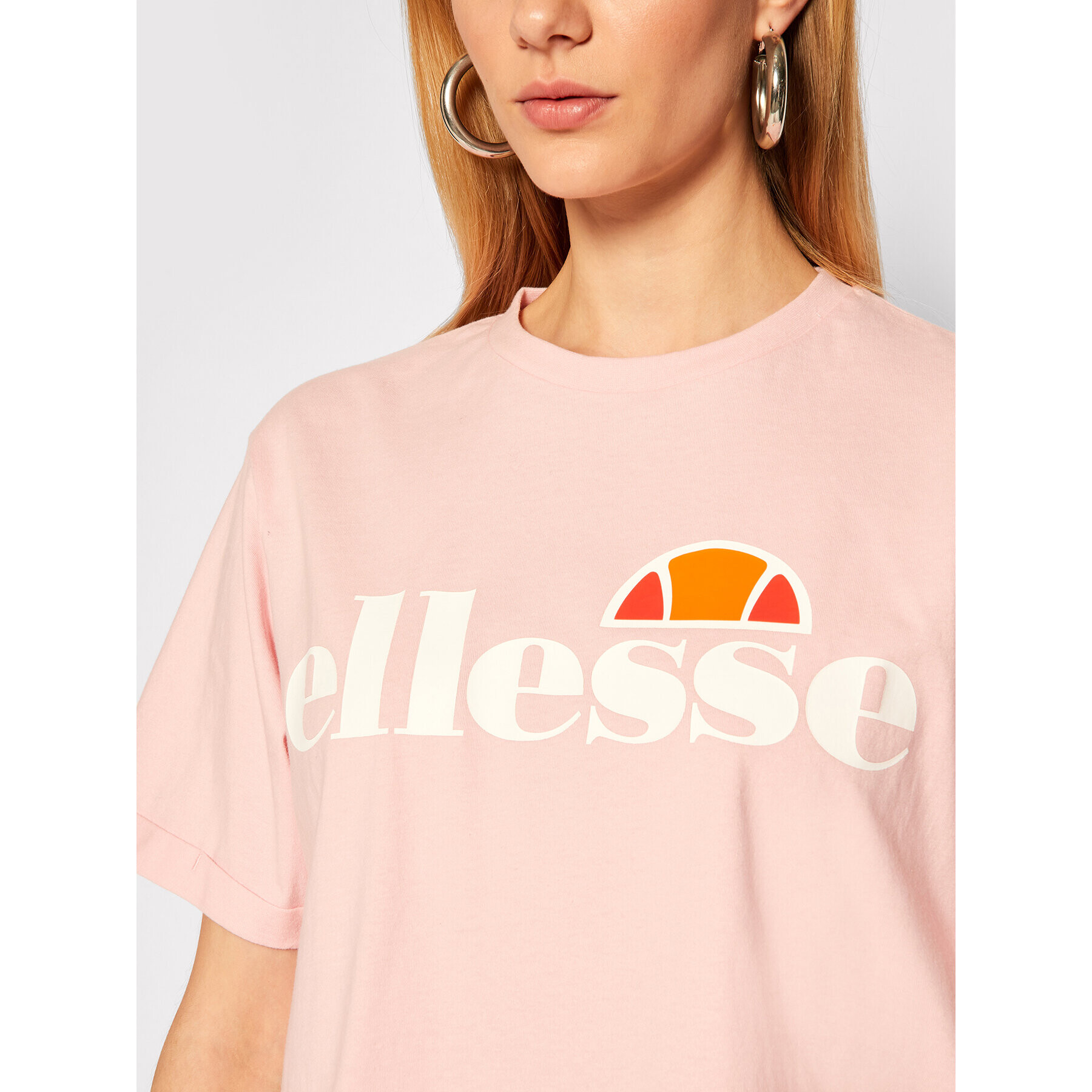 Ellesse Tricou Alberta SGS04484 Roz Cropped Fit - Pled.ro