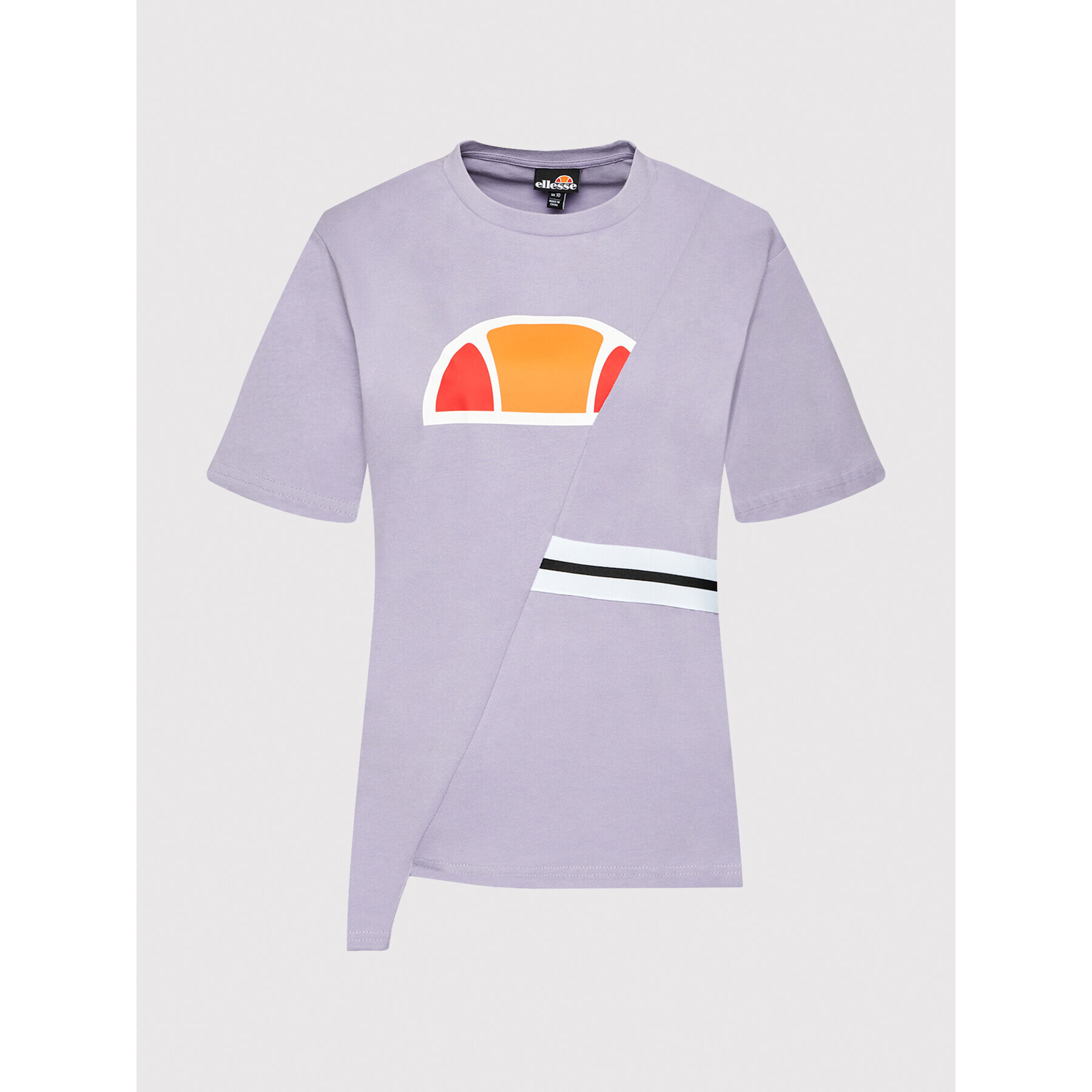 Ellesse Tricou Albi SGM11010 Violet Oversize - Pled.ro