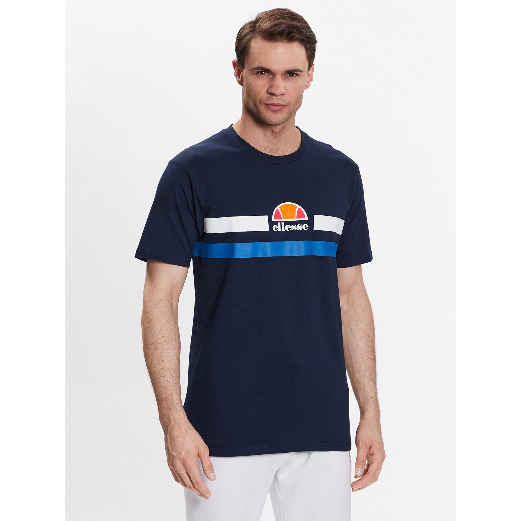 Ellesse Tricou Aprel SHR06453 Bleumarin Regular Fit - Pled.ro