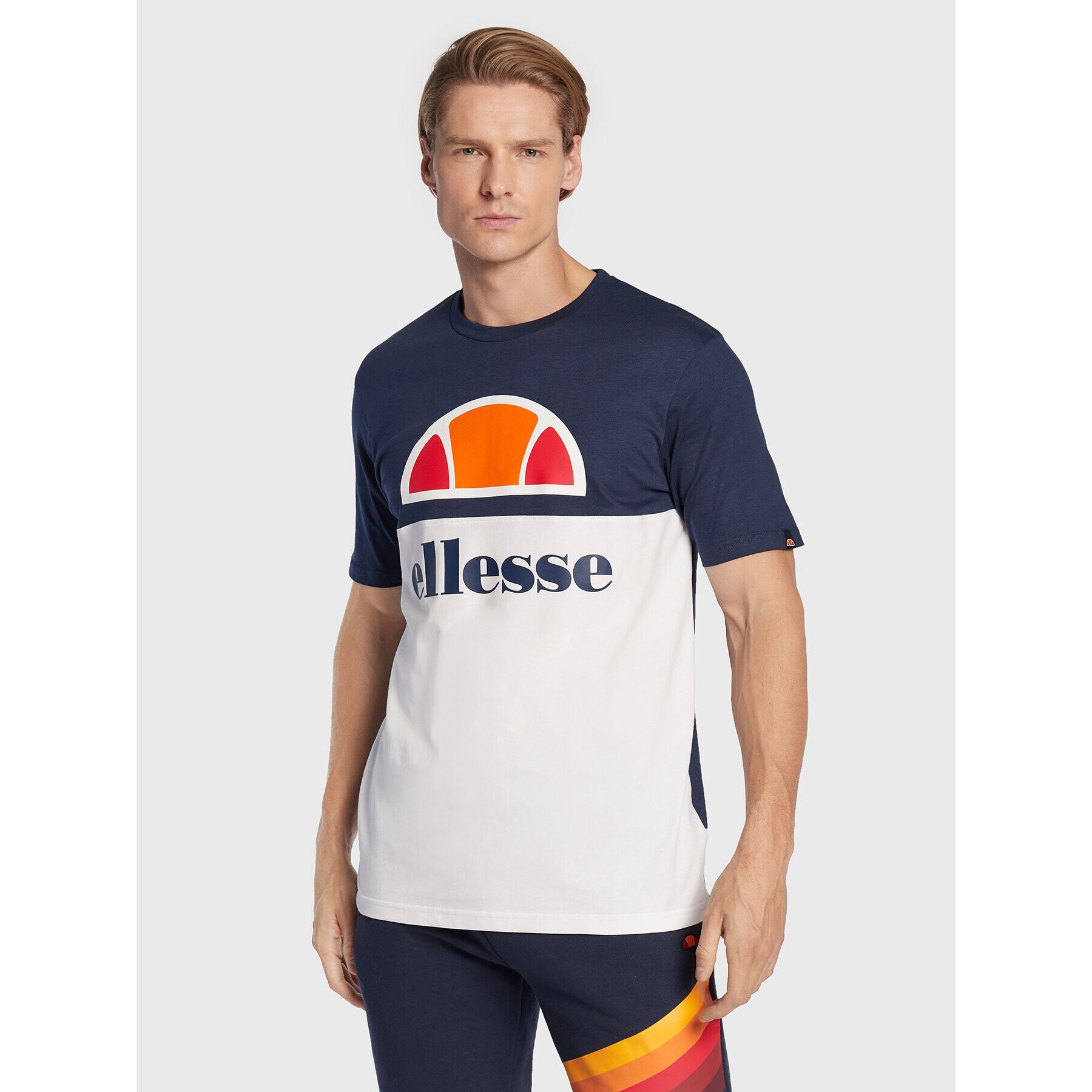 Ellesse Tricou Arbatax SHM03430 Bleumarin Regular Fit - Pled.ro