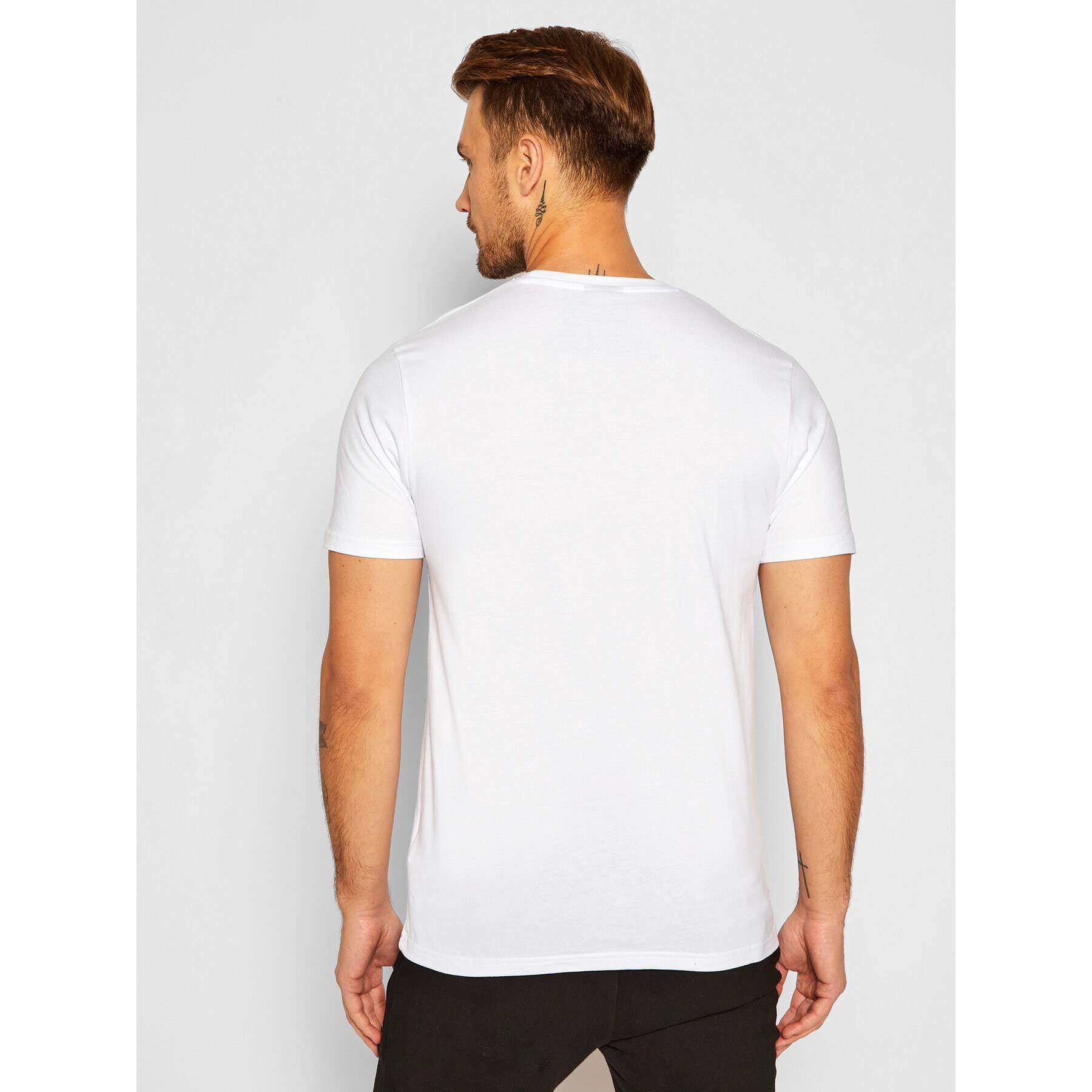 Ellesse Tricou Canaletto SHS04548 Alb Regular Fit - Pled.ro