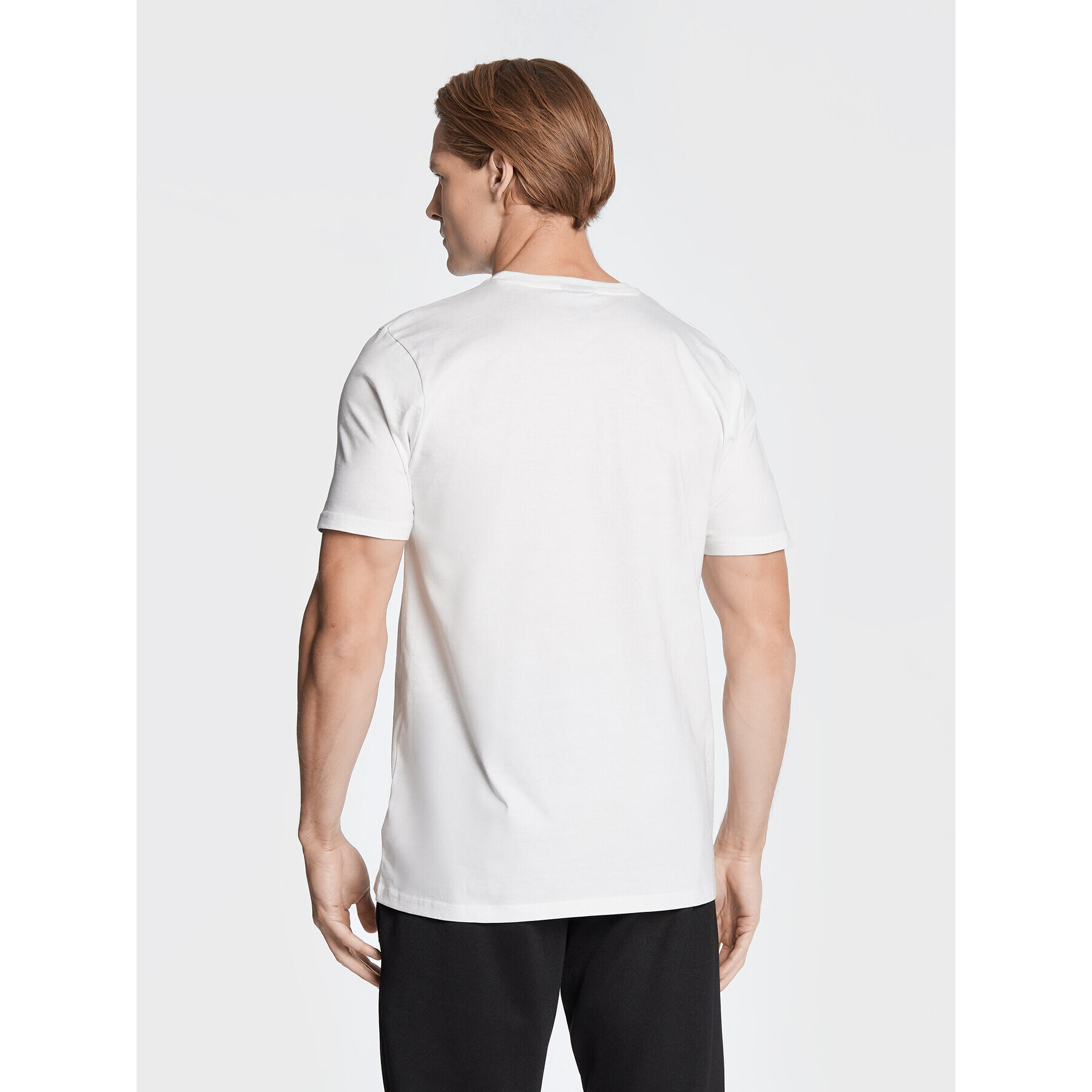 Ellesse Tricou Catena SHP15892 Alb Regular Fit - Pled.ro