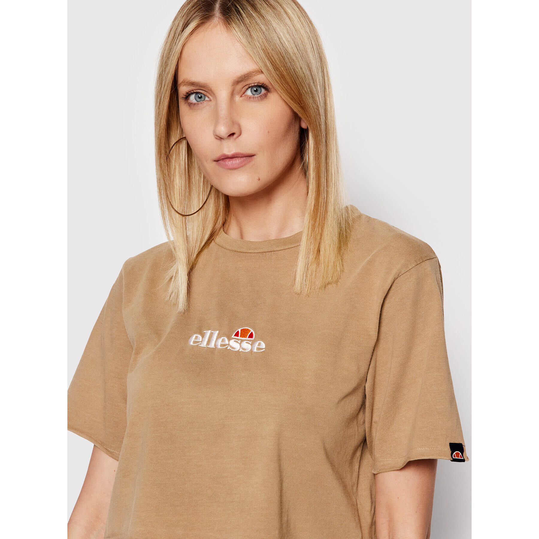 Ellesse Tricou Celesi SGM14013 Maro Relaxed Fit - Pled.ro