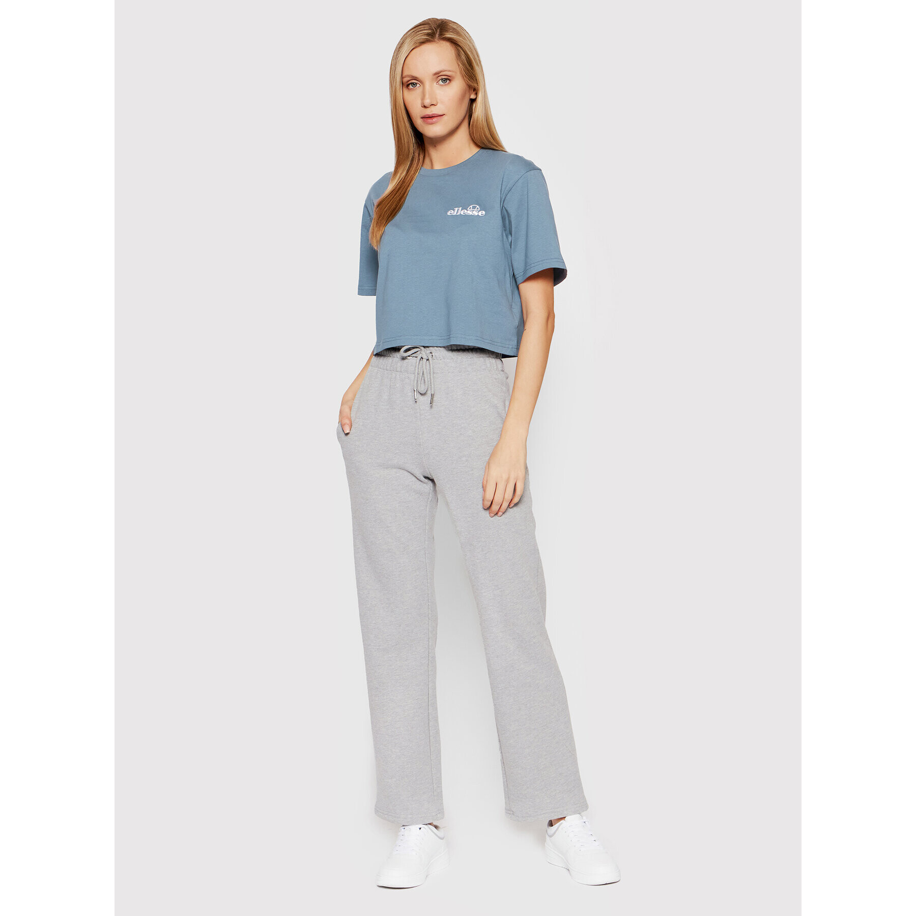 Ellesse Tricou Claudine SGM14626 Albastru Regular Fit - Pled.ro