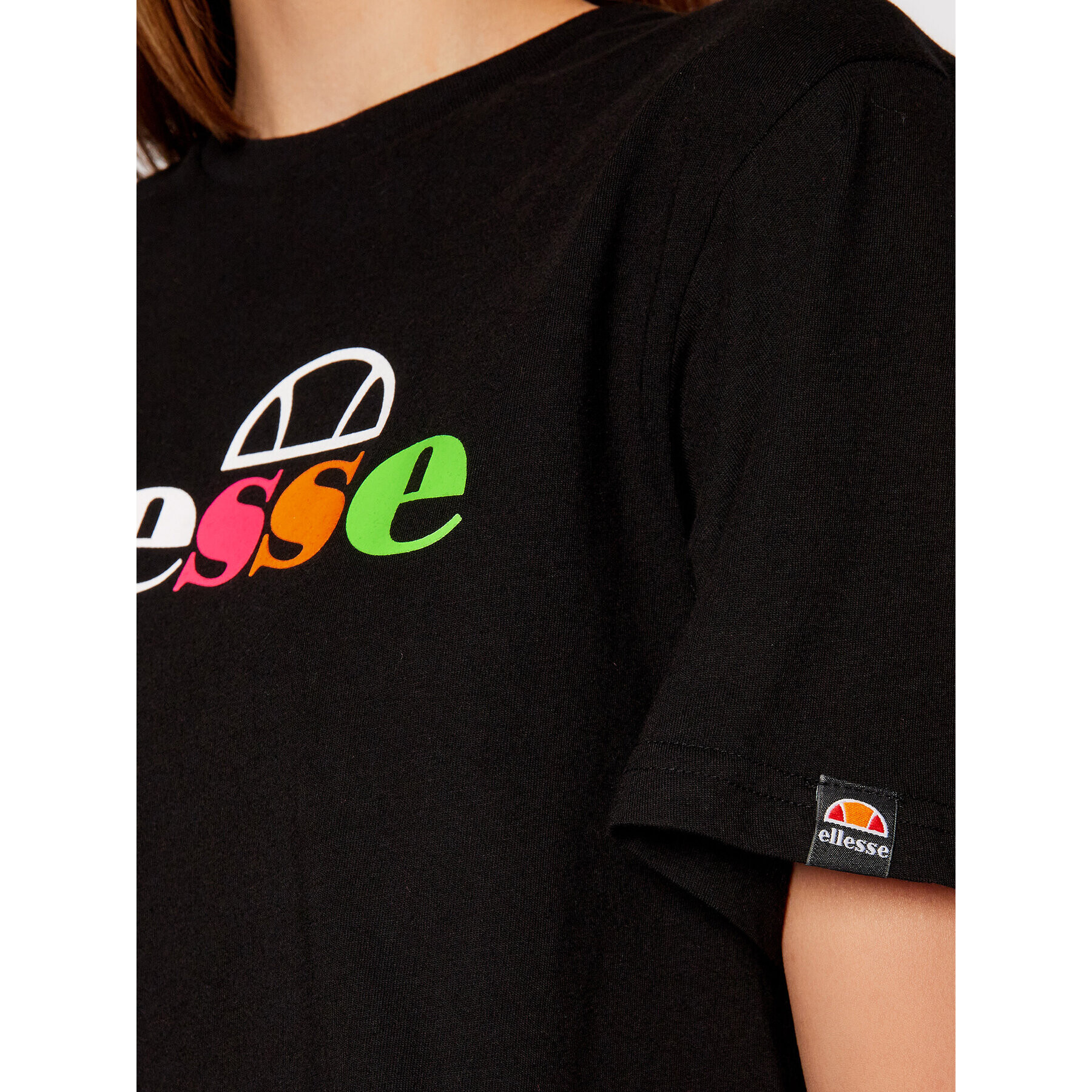 Ellesse Tricou Cordela SGF10514 Negru Loose Fit - Pled.ro