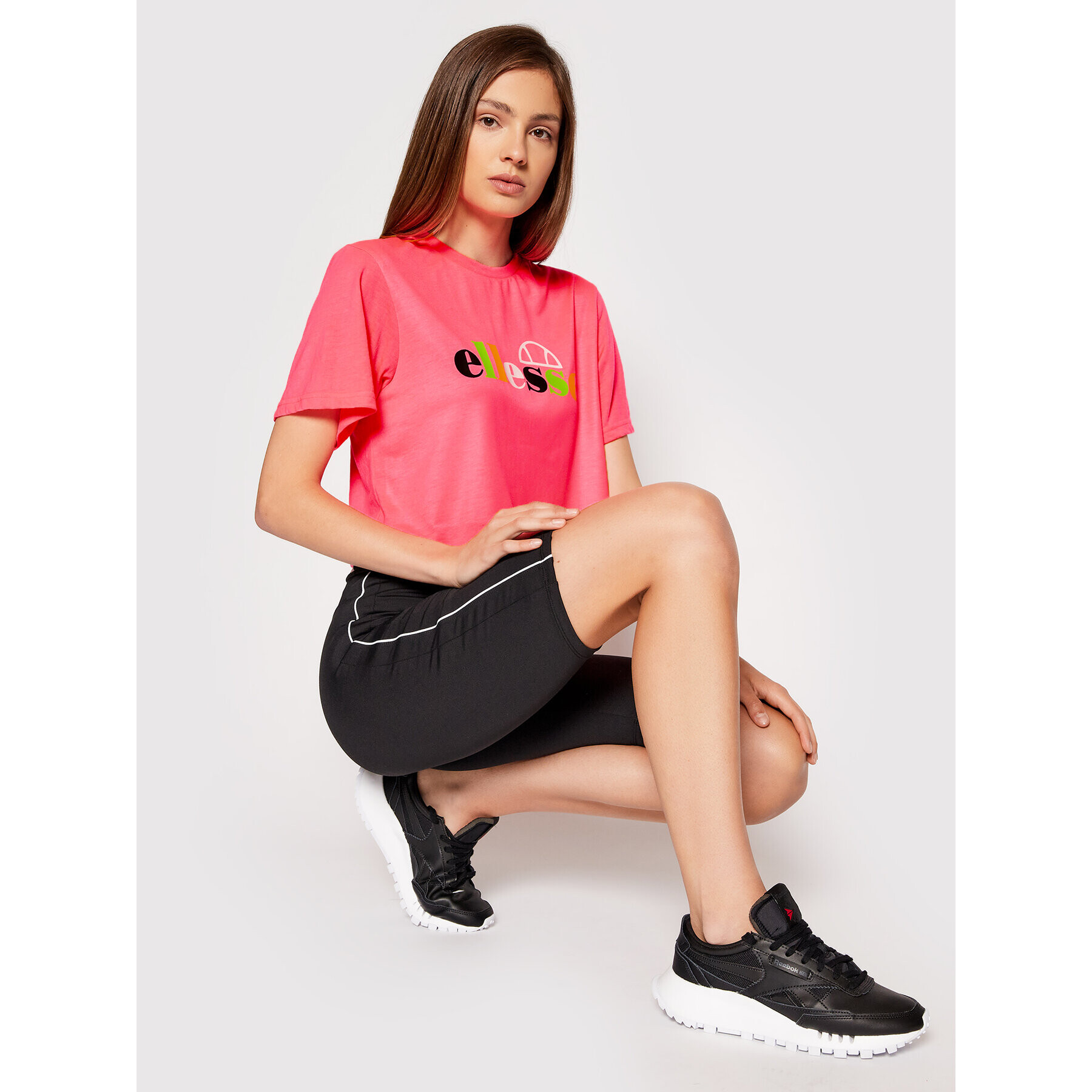 Ellesse Tricou Cordela SGF10514 Roz Loose Fit - Pled.ro