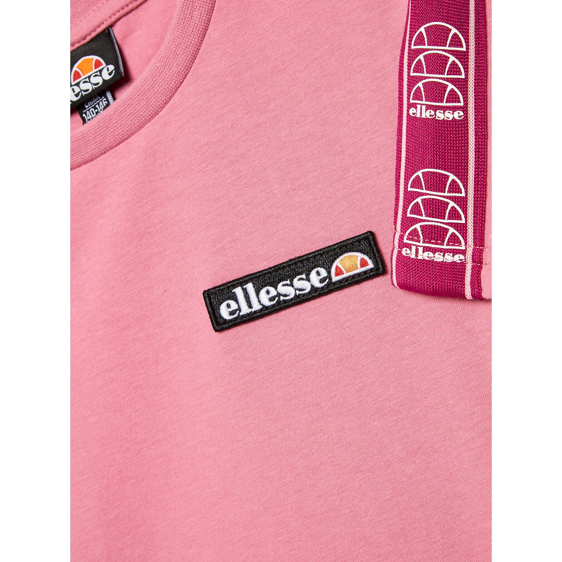 Ellesse Tricou Credell S4R17711 Roz Regular Fit - Pled.ro