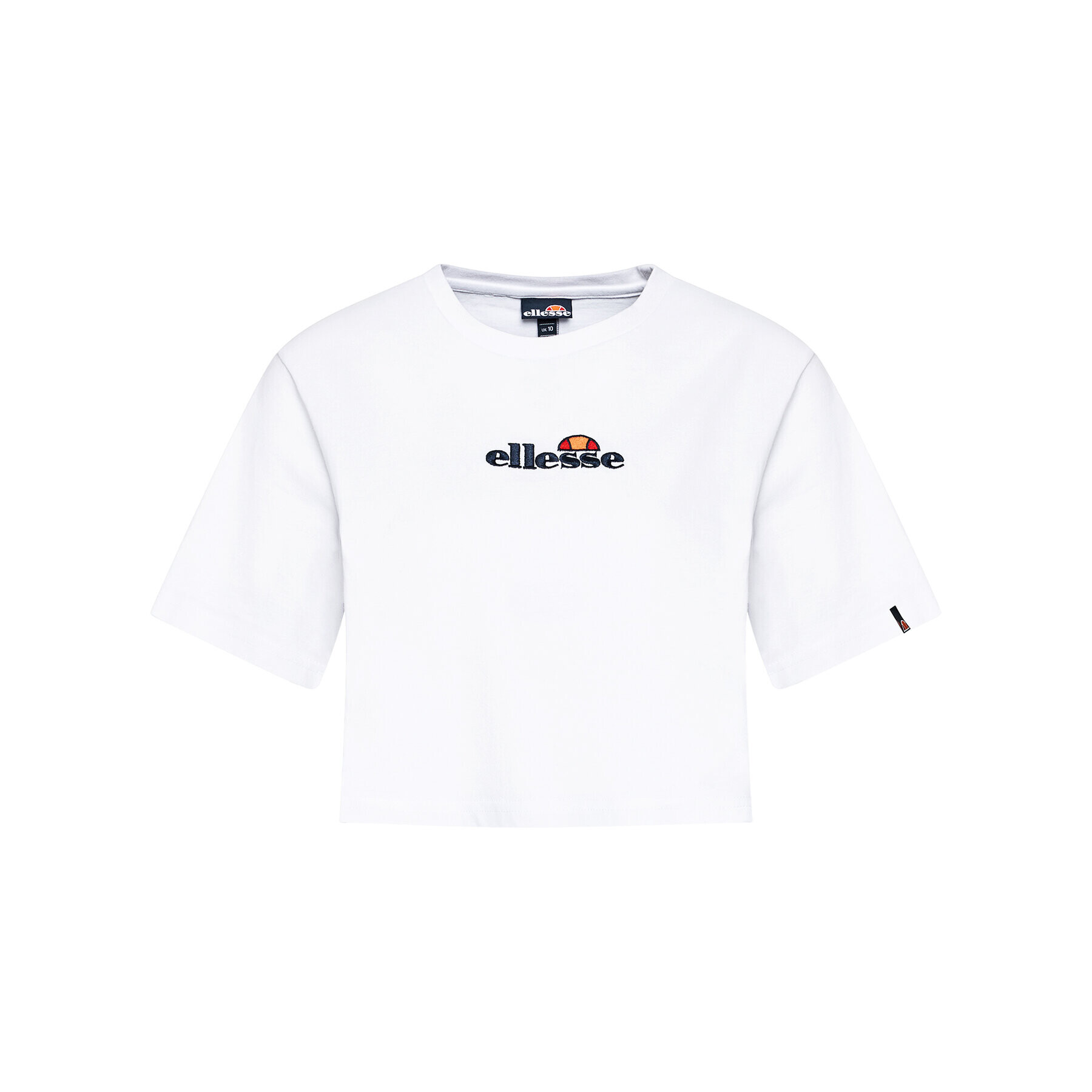 Ellesse Tricou Fireball SGB06838 Alb Loose Fit - Pled.ro