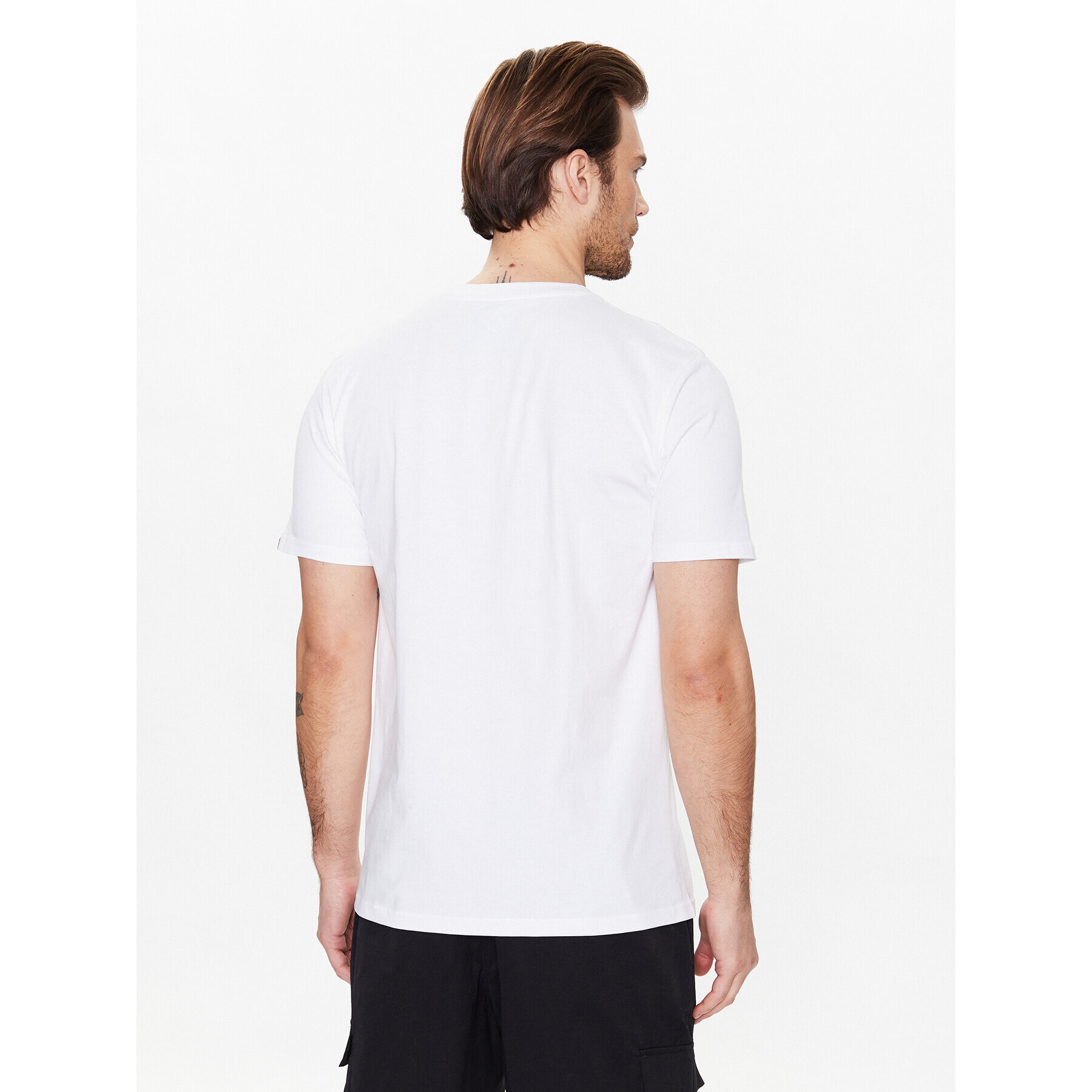 Ellesse Tricou Flecta SXR17843 Alb Regular Fit - Pled.ro