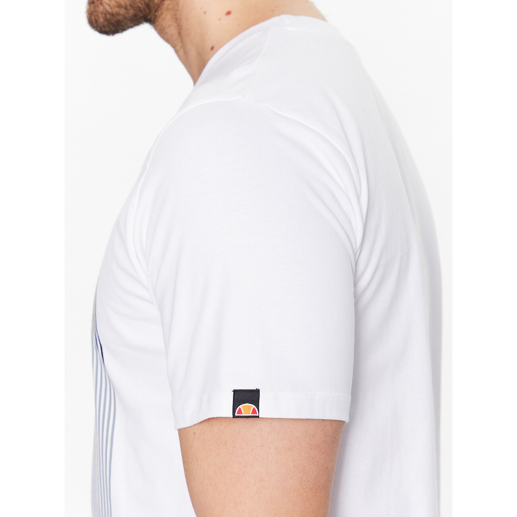 Ellesse Tricou Flecta SXR17843 Alb Regular Fit - Pled.ro