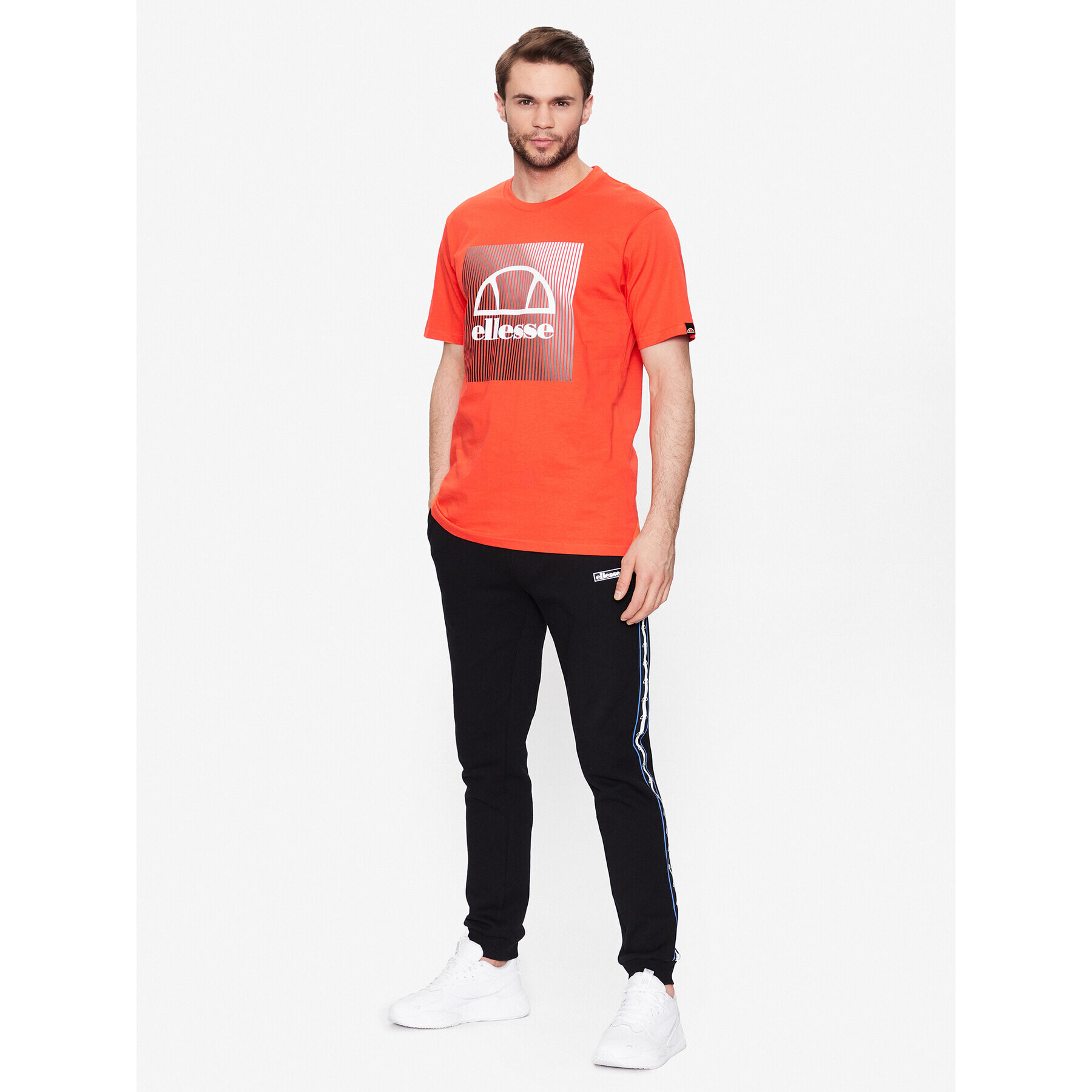 Ellesse Tricou Flecta SXR17843 Roșu Regular Fit - Pled.ro