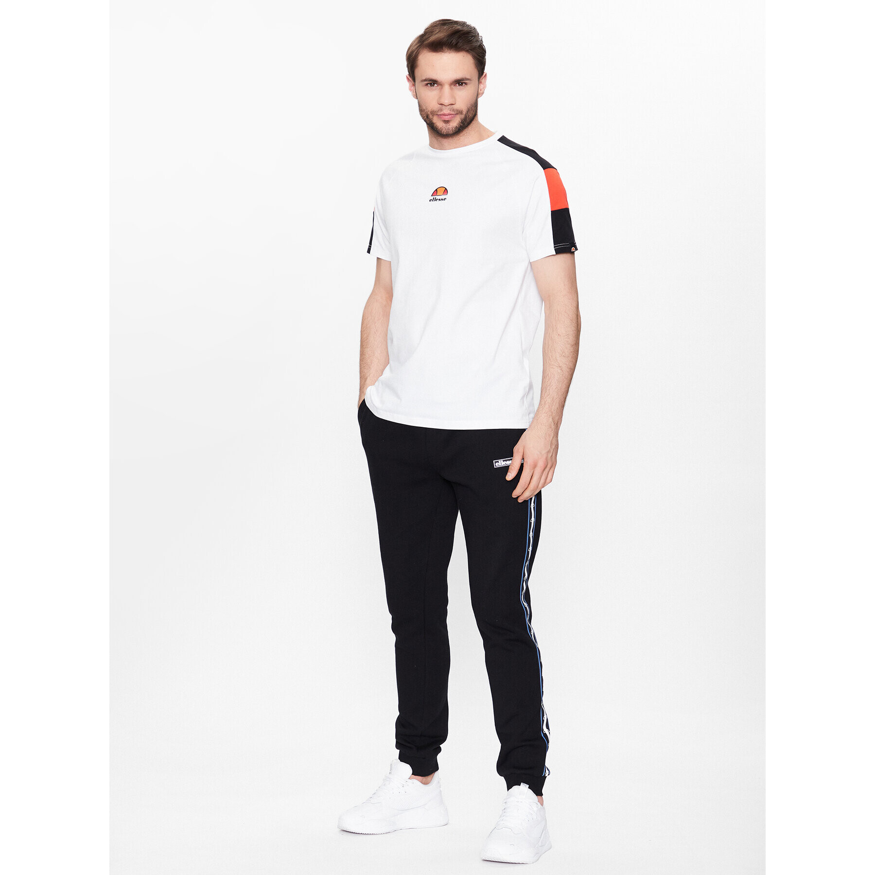 Ellesse Tricou Fosha SXR17846 Alb Regular Fit - Pled.ro