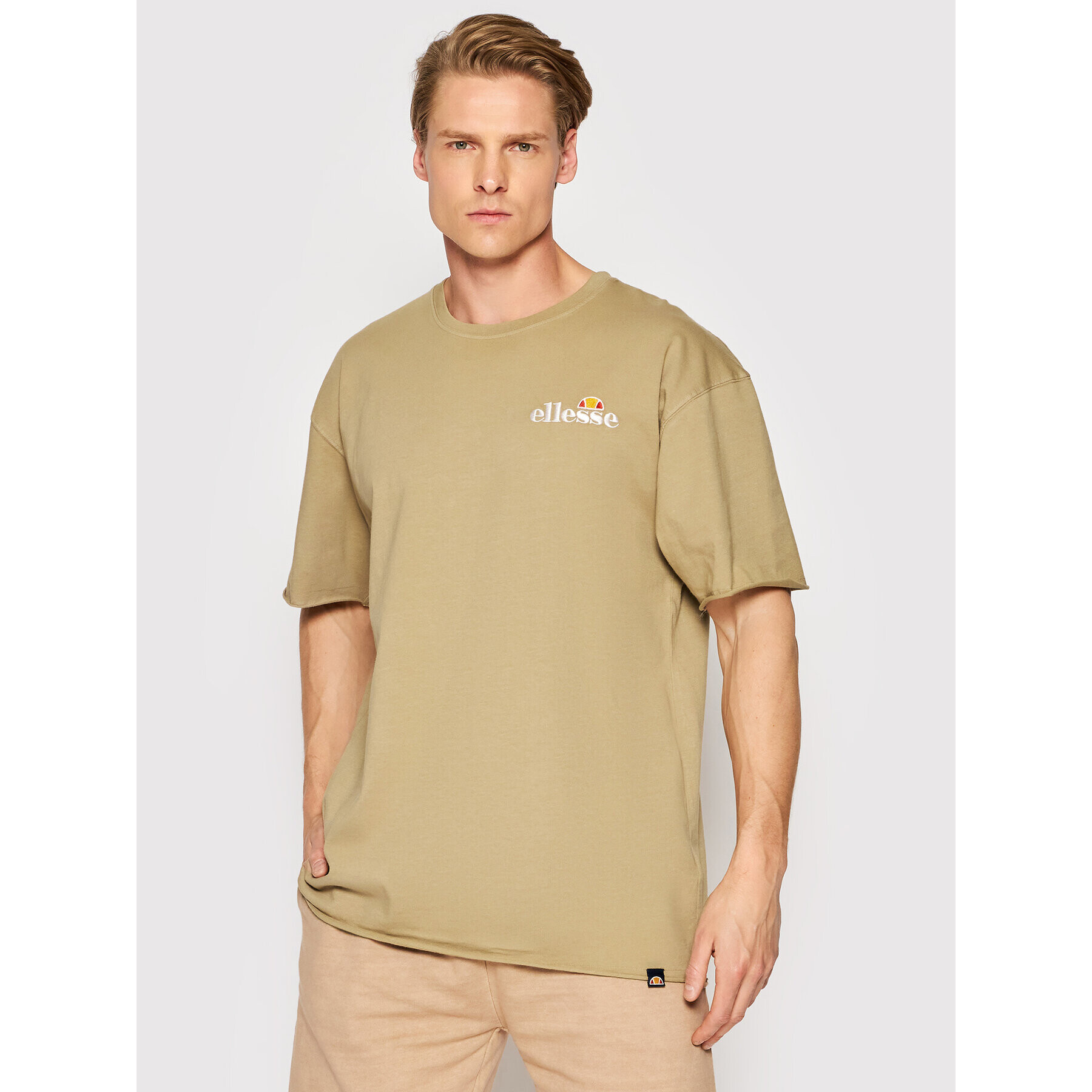 Ellesse Tricou Fuller SHM13796 Maro Relaxed Fit - Pled.ro