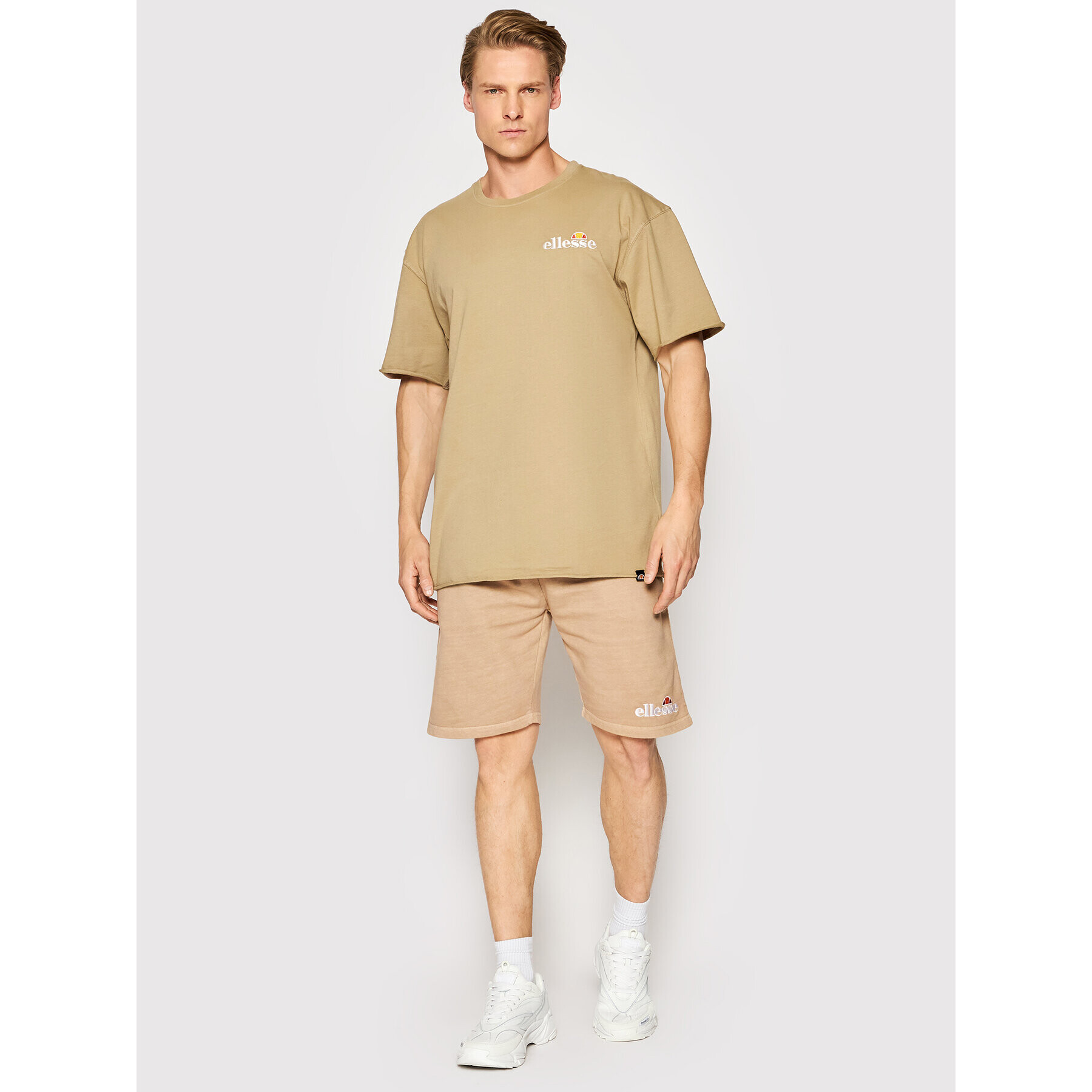 Ellesse Tricou Fuller SHM13796 Maro Relaxed Fit - Pled.ro