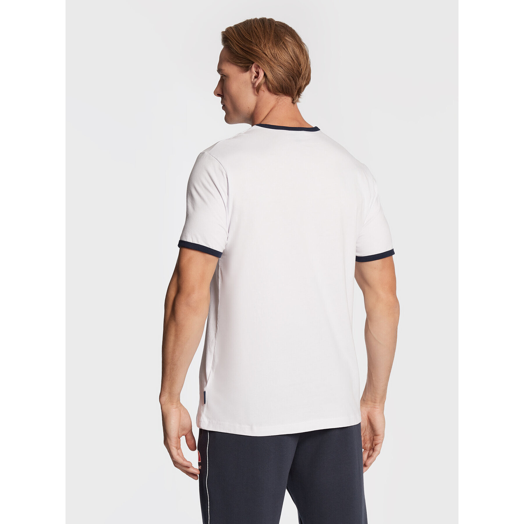 Ellesse Tricou Lascio SHP15996 Alb Regular Fit - Pled.ro