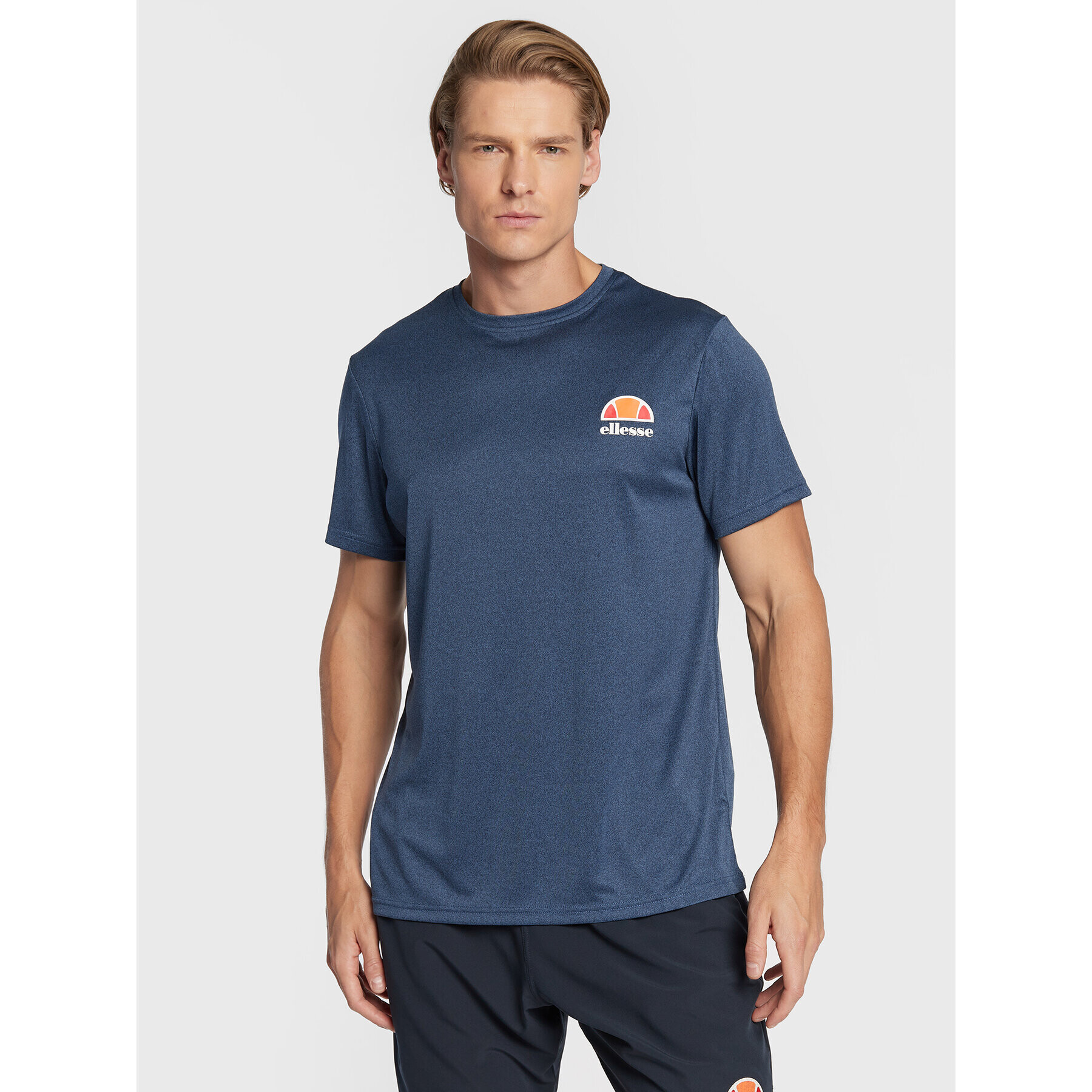 Ellesse Tricou Malbe SXG09888 Bleumarin Regular Fit - Pled.ro