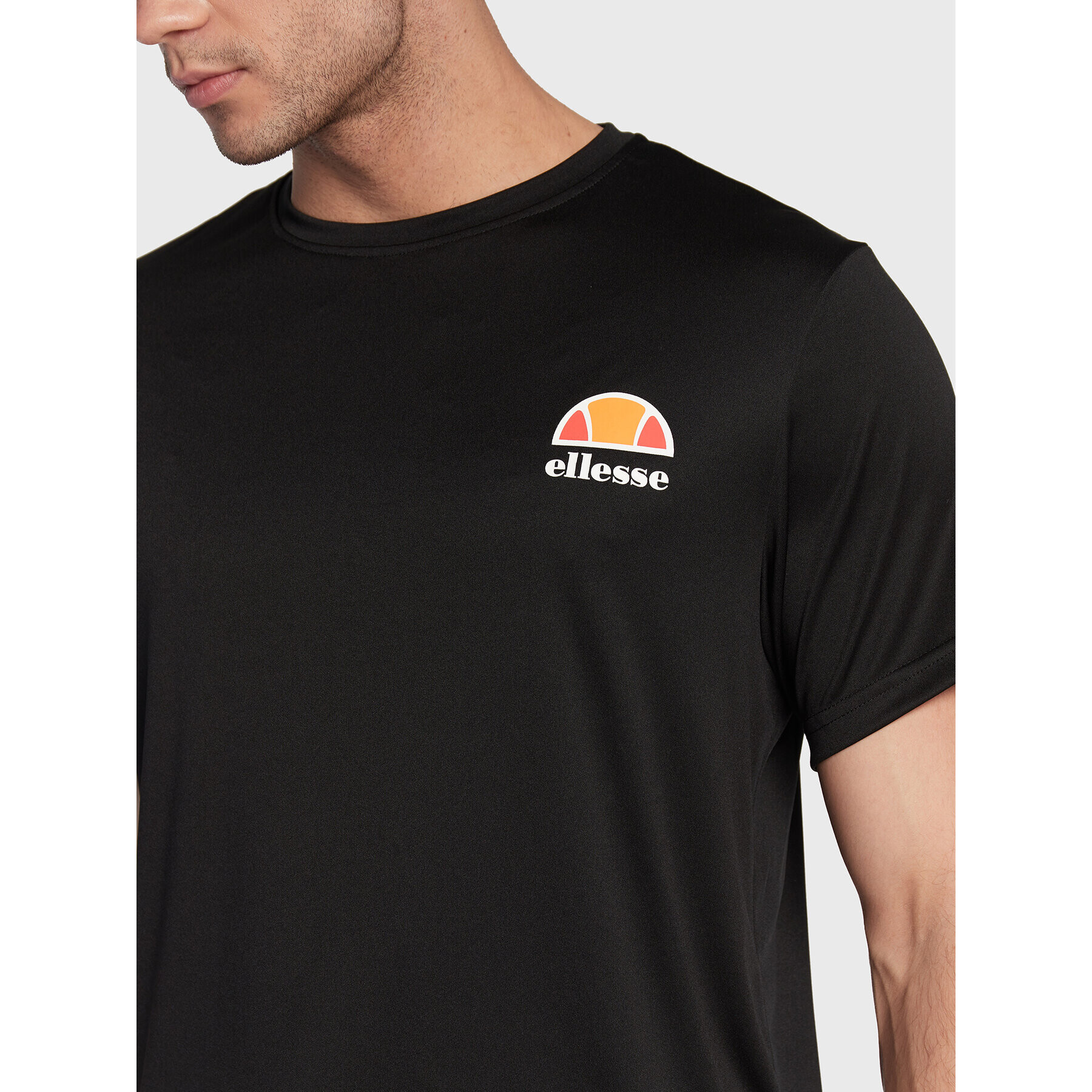 Ellesse Tricou Malbe SXG09888 Negru Regular Fit - Pled.ro