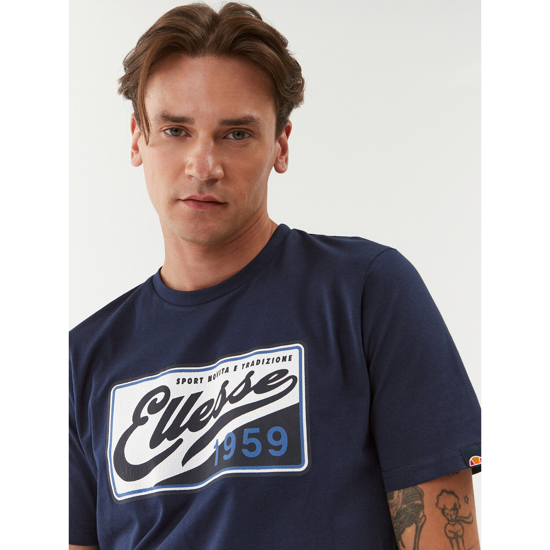 Ellesse Tricou Mayya SHQ17073 Bleumarin Regular Fit - Pled.ro