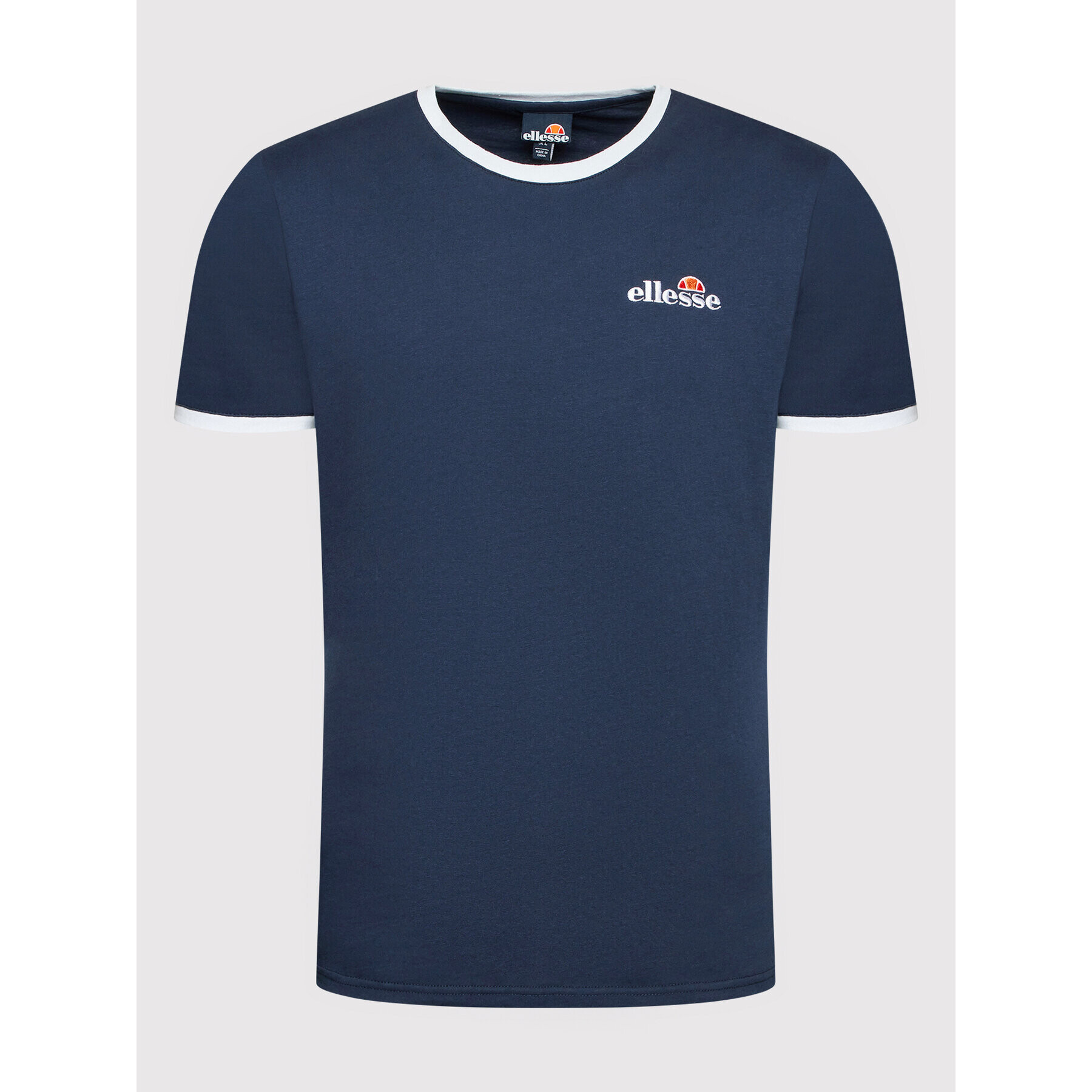 Ellesse Tricou Meduno SHL10164 Bleumarin Regular Fit - Pled.ro