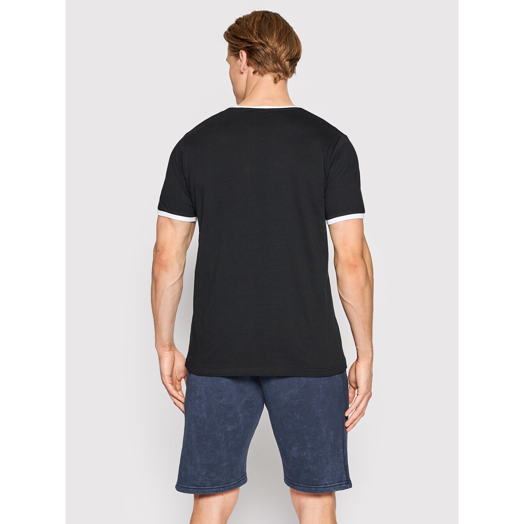 Ellesse Tricou Meduno SHL10164 Negru Regular Fit - Pled.ro