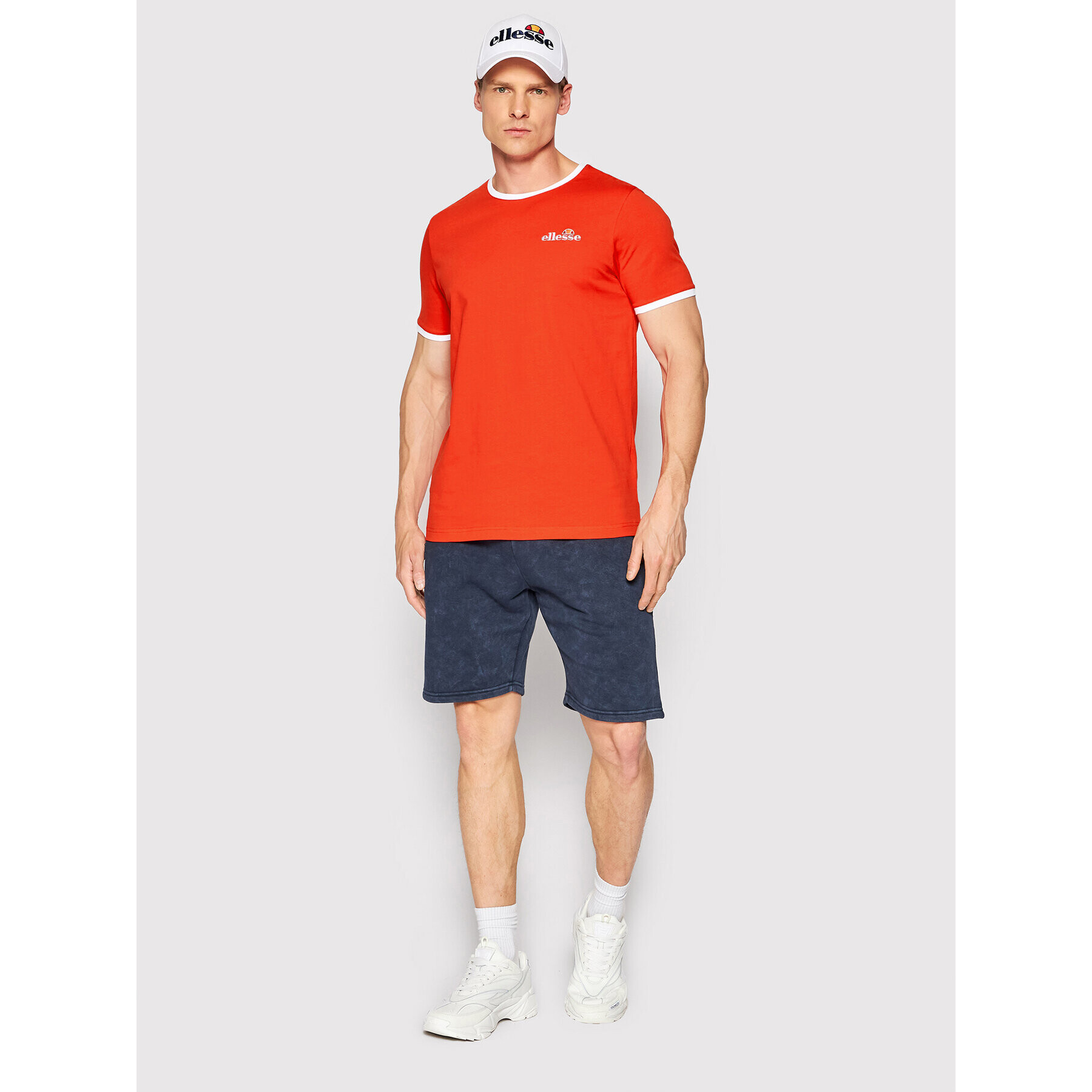 Ellesse Tricou Meduno SHL10164 Roșu Regular Fit - Pled.ro