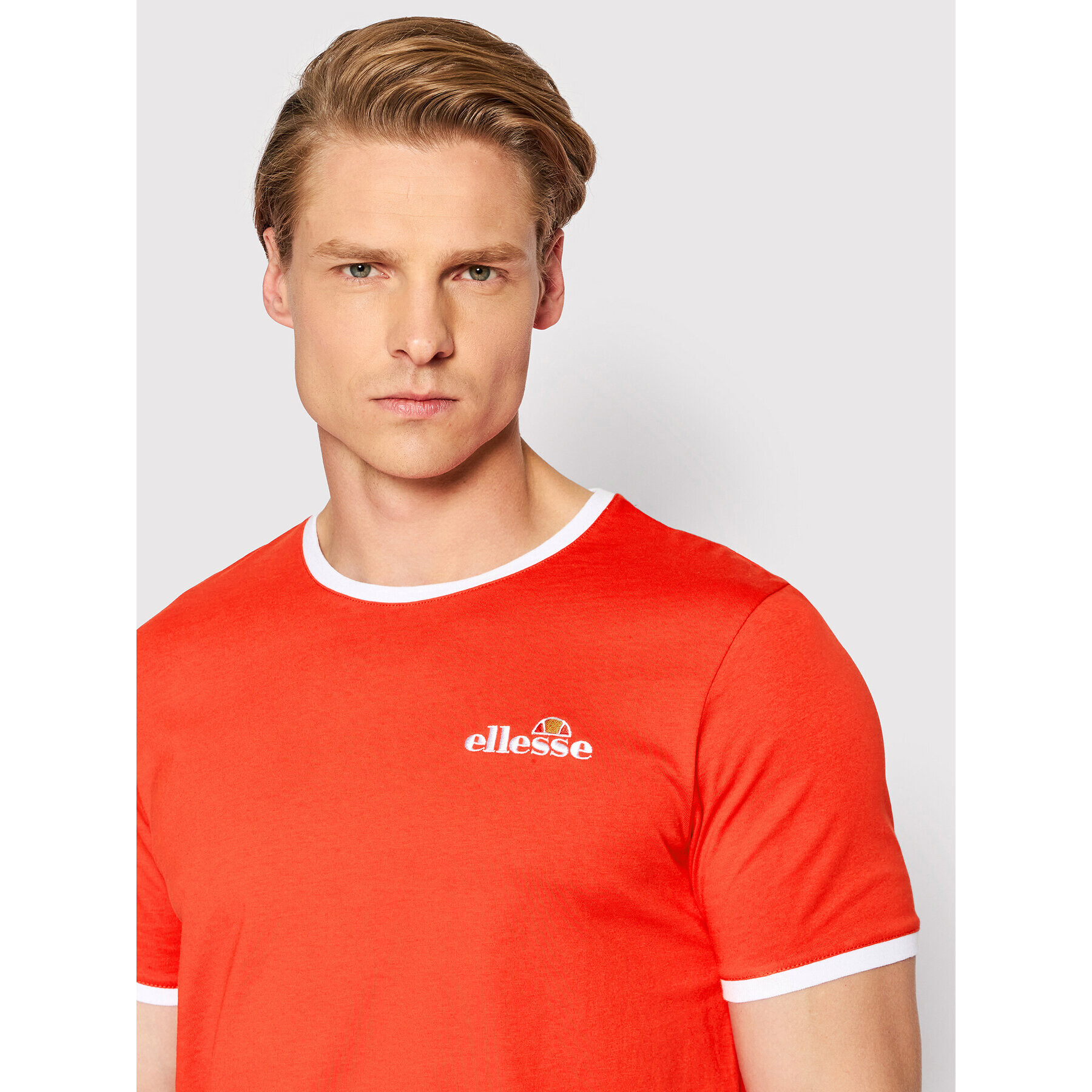 Ellesse Tricou Meduno SHL10164 Roșu Regular Fit - Pled.ro