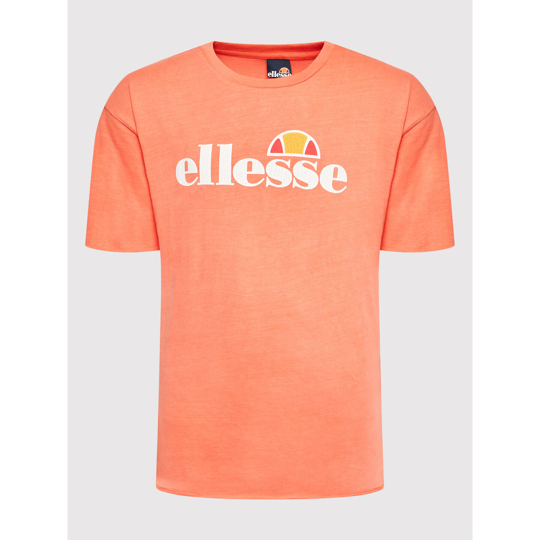 Ellesse Tricou Miater SHN15150 Portocaliu Regular Fit - Pled.ro