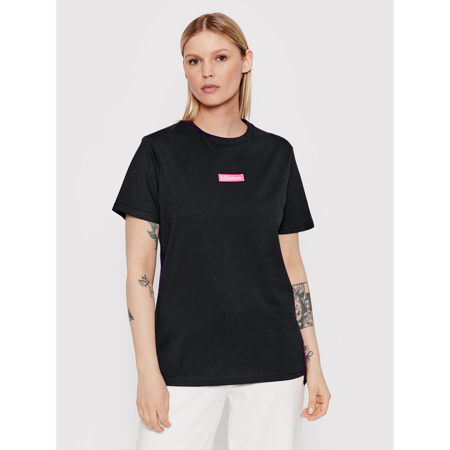 Ellesse Tricou Noco SGM14148 Negru Regular Fit - Pled.ro