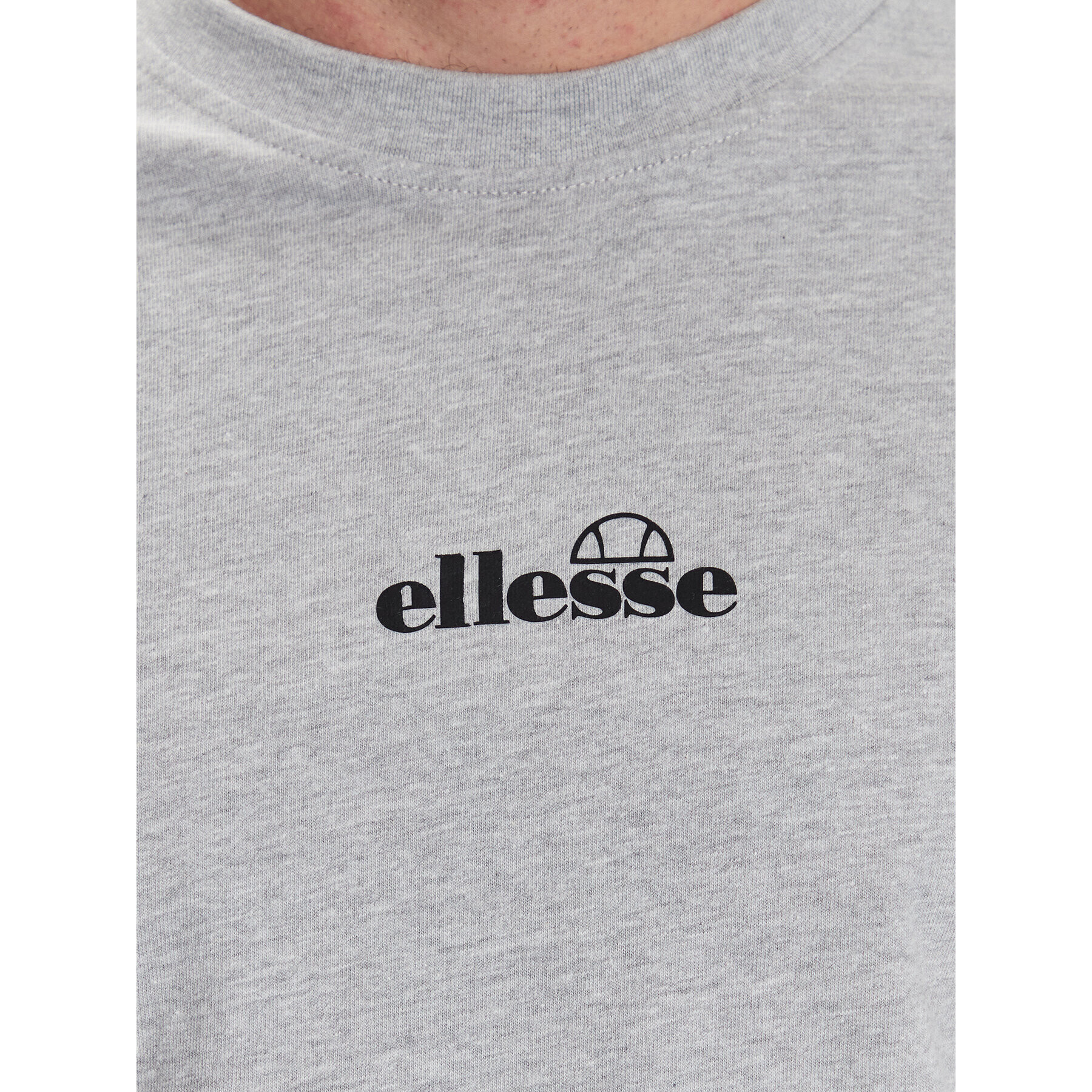 Ellesse Tricou Ollio SHP16463 Gri Regular Fit - Pled.ro