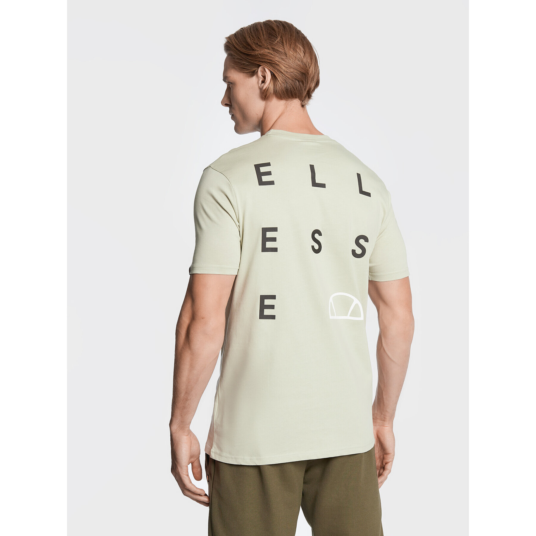 Ellesse Tricou Onesto SHP15895 Verde Regular Fit - Pled.ro