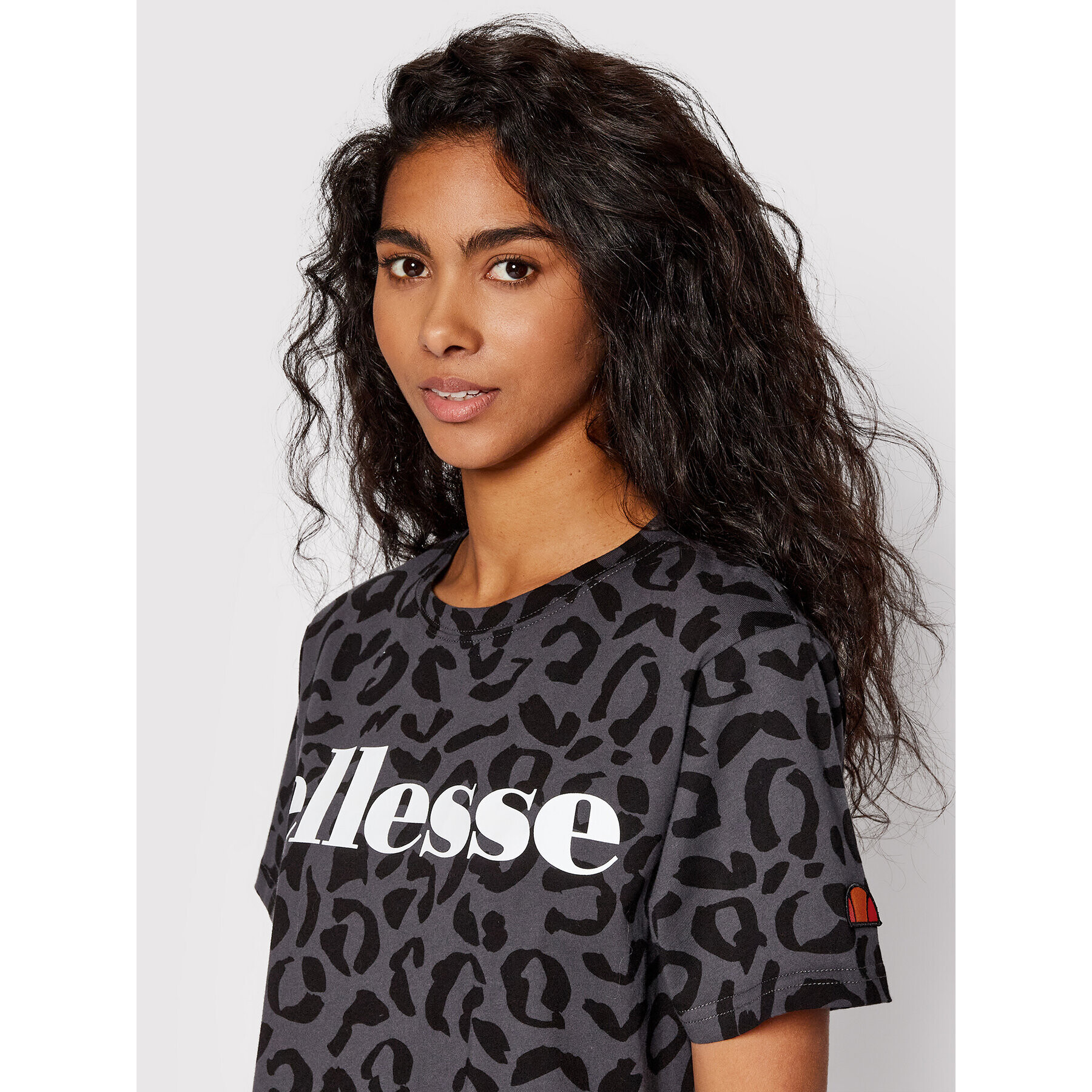 Ellesse Tricou Overlep SGM14622 Negru Regular Fit - Pled.ro