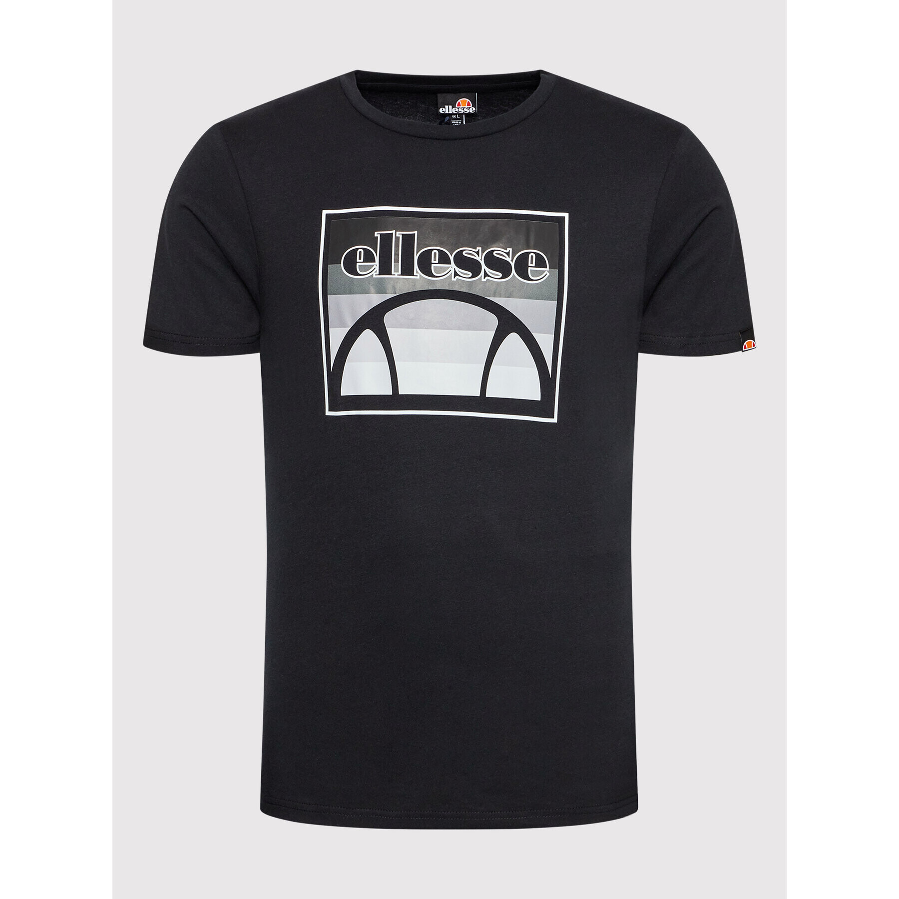 Ellesse Tricou Pinupo SHN11926 Negru Regular Fit - Pled.ro