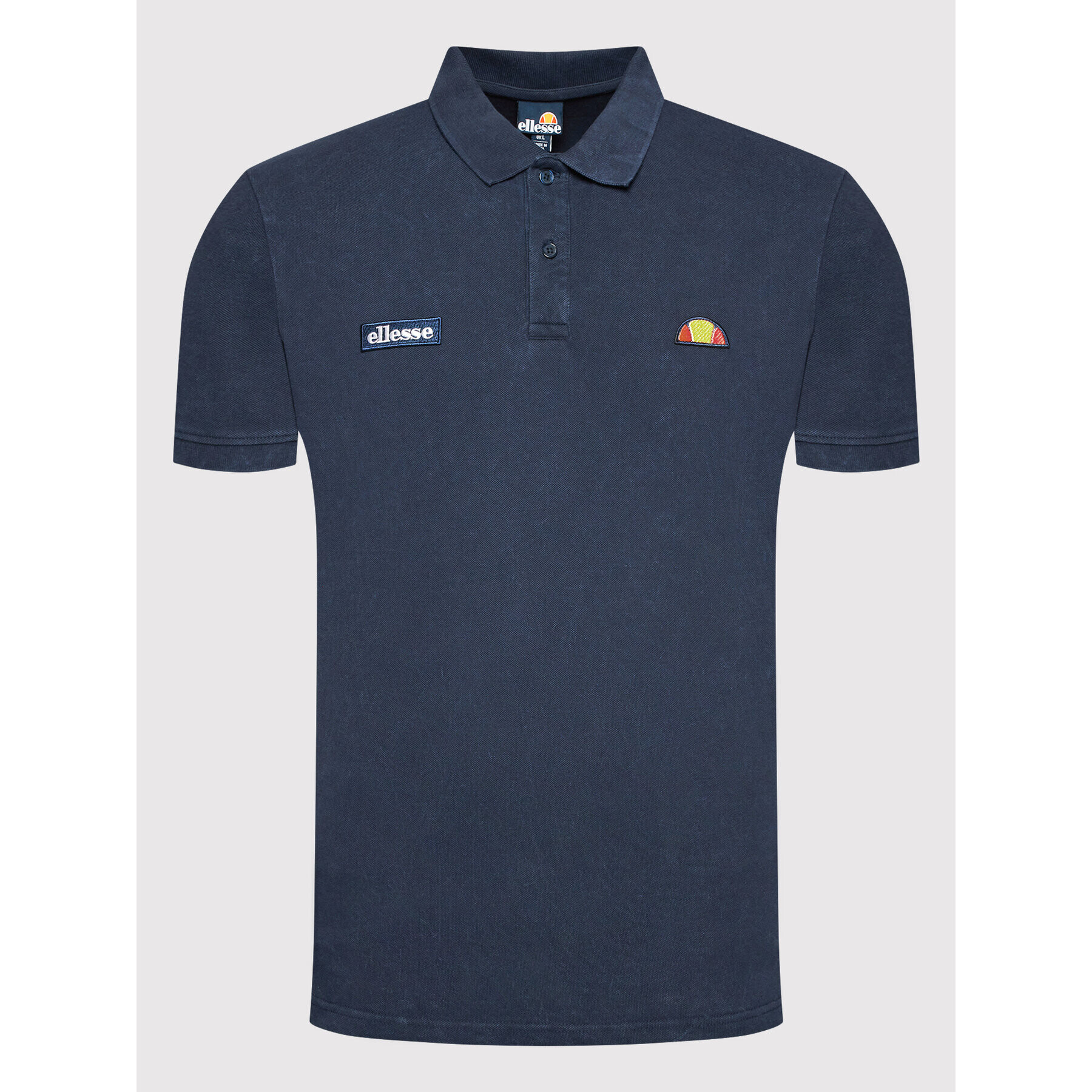 Ellesse Tricou polo Montura Caustic SHM14371 Bleumarin Regular Fit - Pled.ro