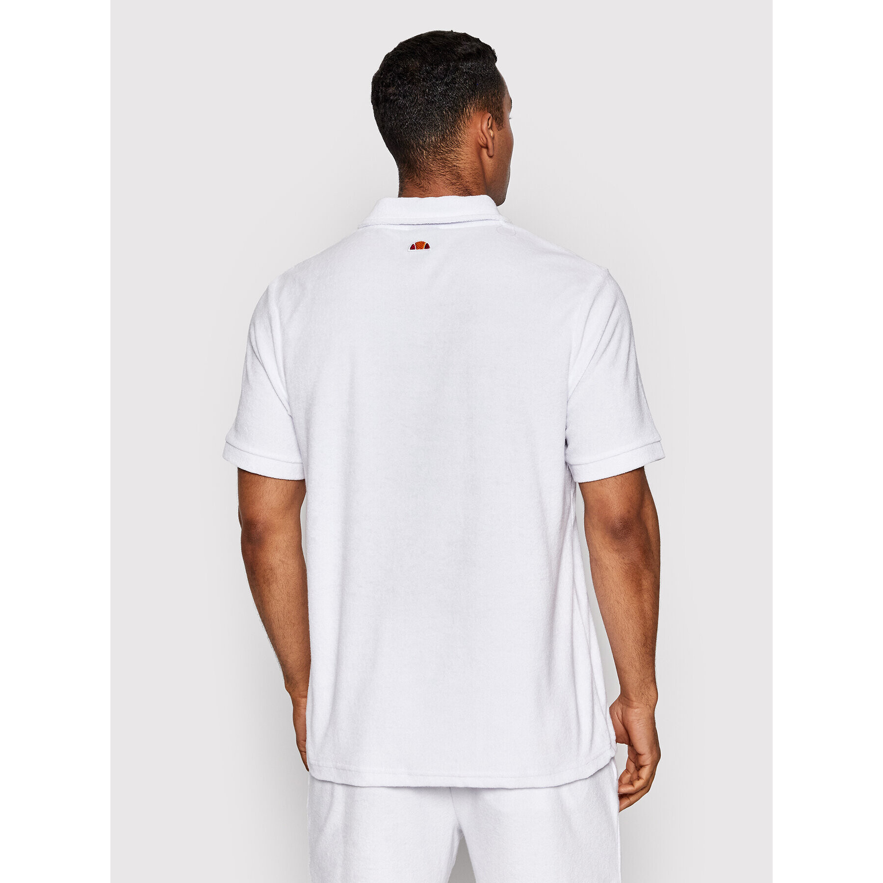 Ellesse Tricou polo Vincitori SHN15008 Alb Regular Fit - Pled.ro