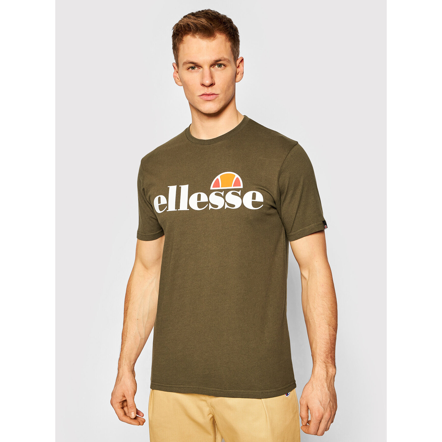 Ellesse Tricou Prado SHC07405 Verde Regular Fit - Pled.ro