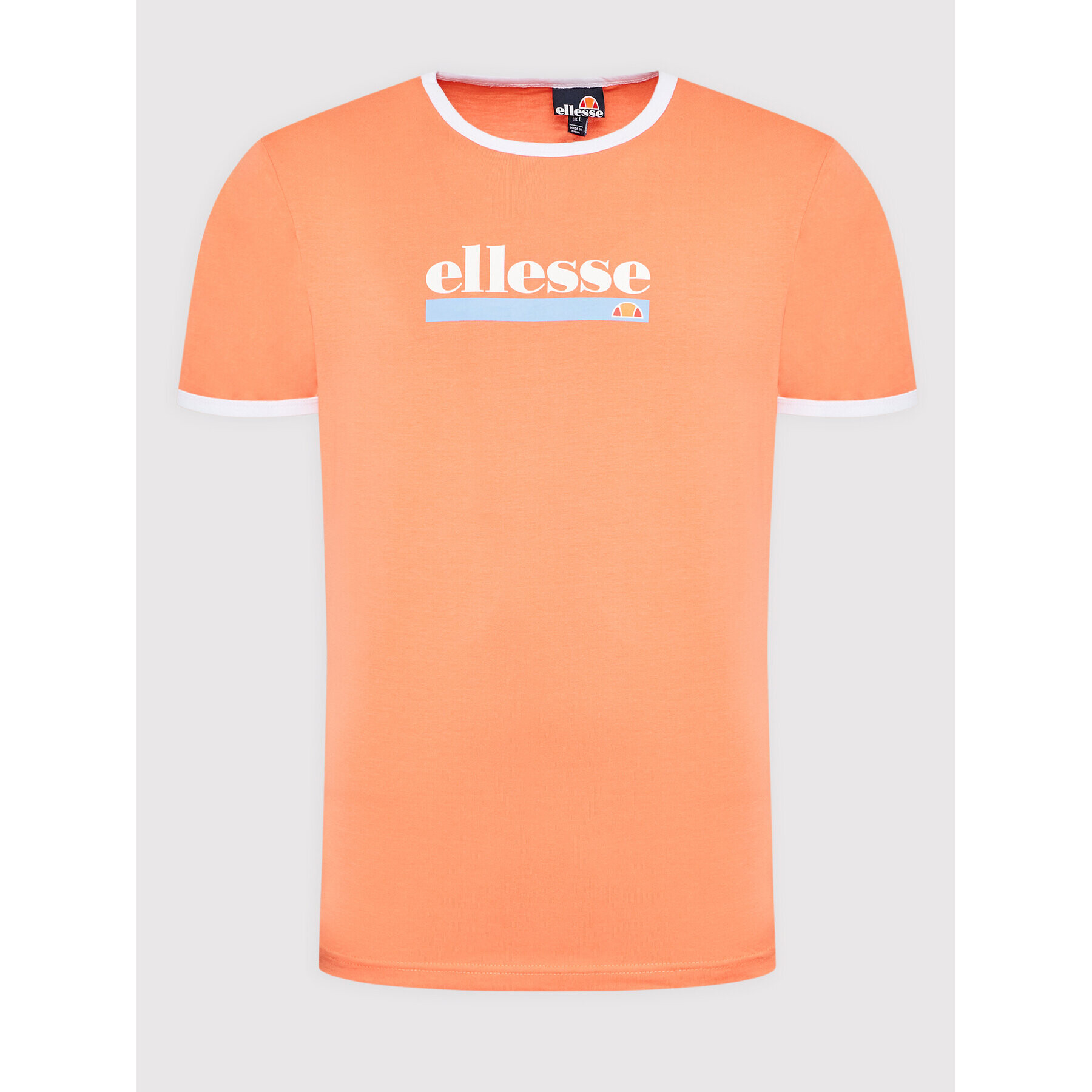 Ellesse Tricou Privalova SHN15256 Portocaliu Regular Fit - Pled.ro