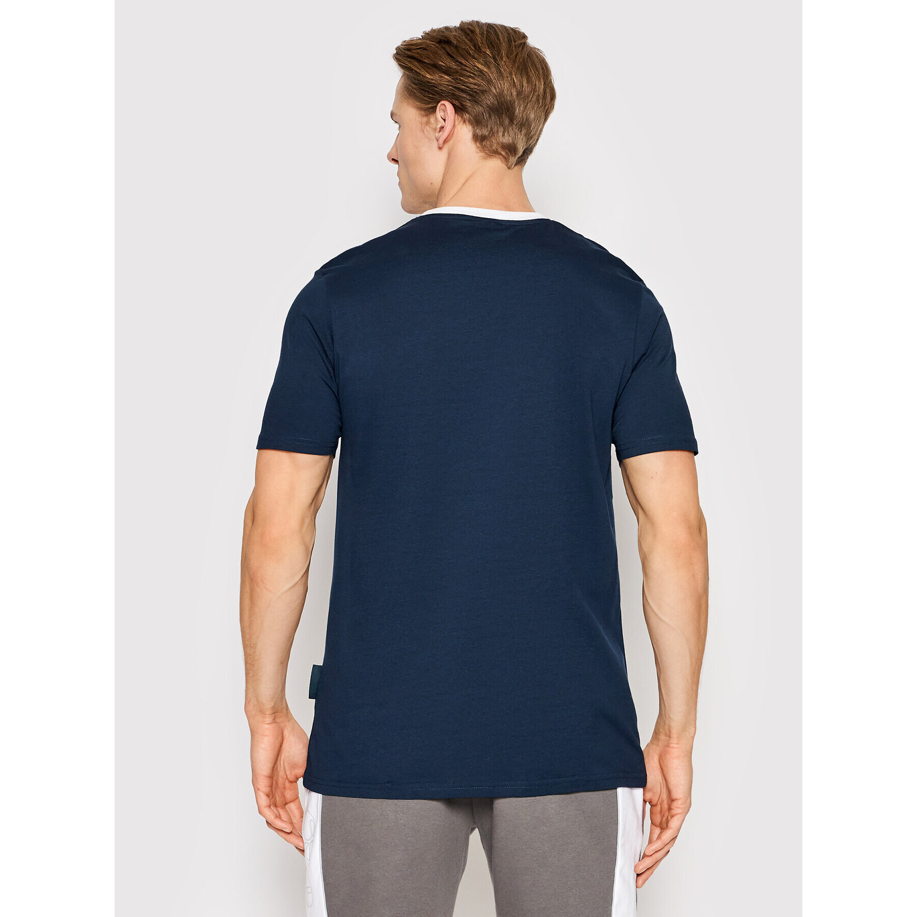 Ellesse Tricou Segna SHM14229 Bleumarin Regular Fit - Pled.ro