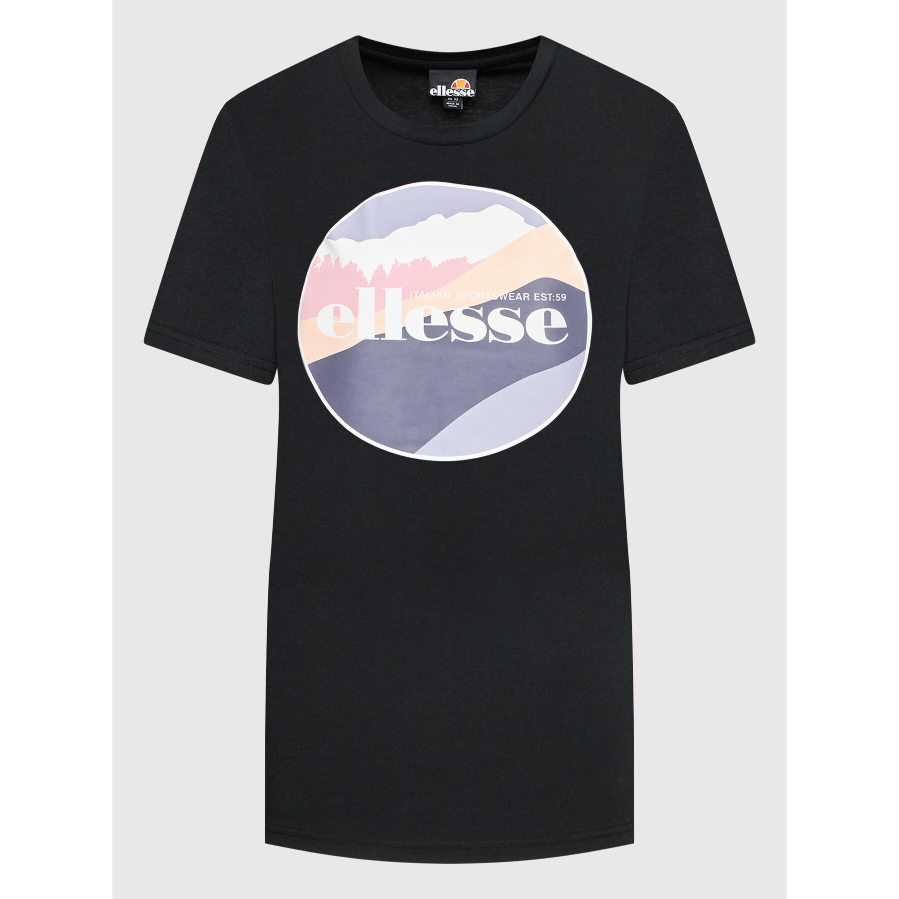 Ellesse Tricou Shabunda SGM14629 Negru Relaxed Fit - Pled.ro