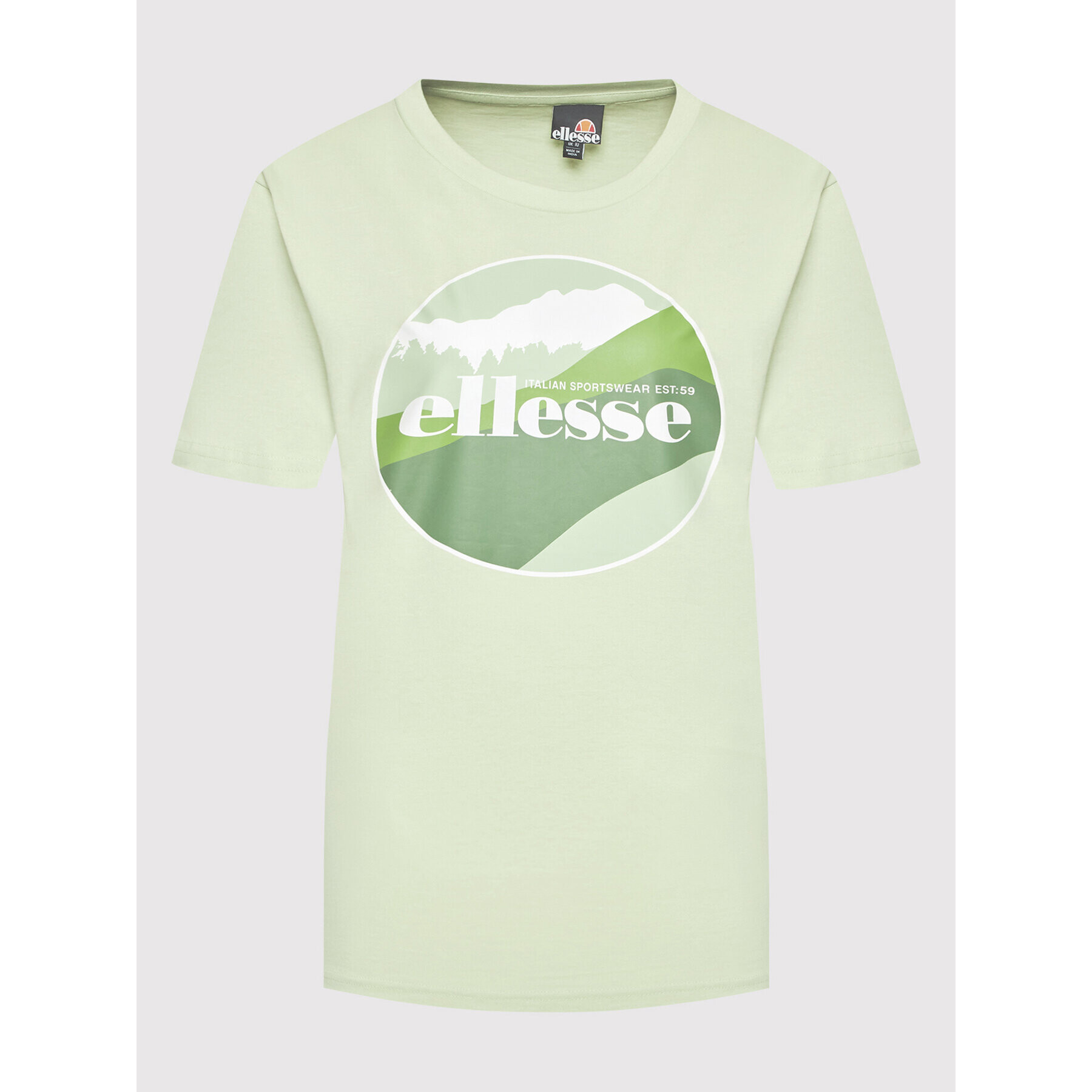 Ellesse Tricou Shabunda SGM14629 Verde Relaxed Fit - Pled.ro