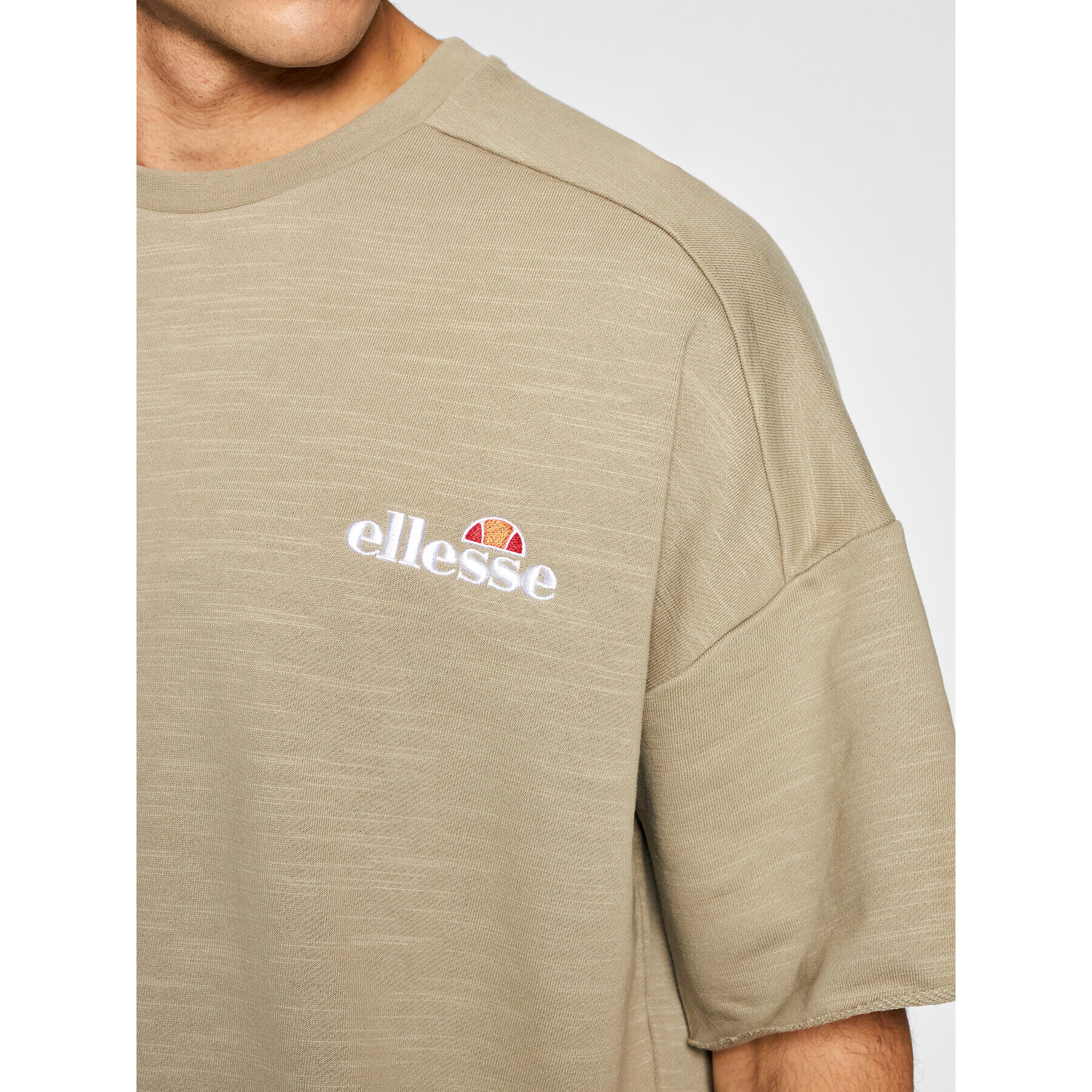 Ellesse Tricou Smetilla SHJ11946 Verde Relaxed Fit - Pled.ro