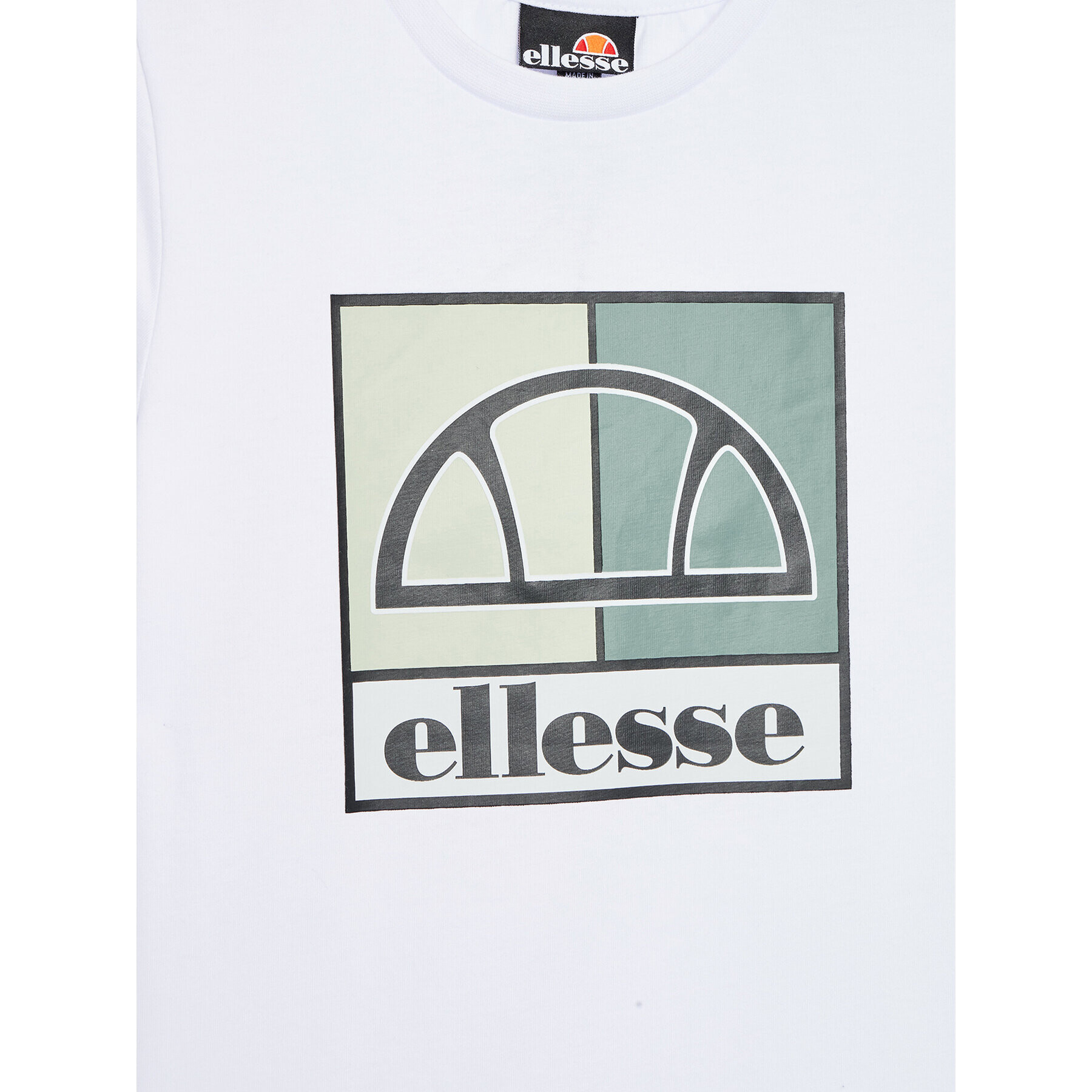 Ellesse Tricou Terreno S3N15321 Alb Regular Fit - Pled.ro