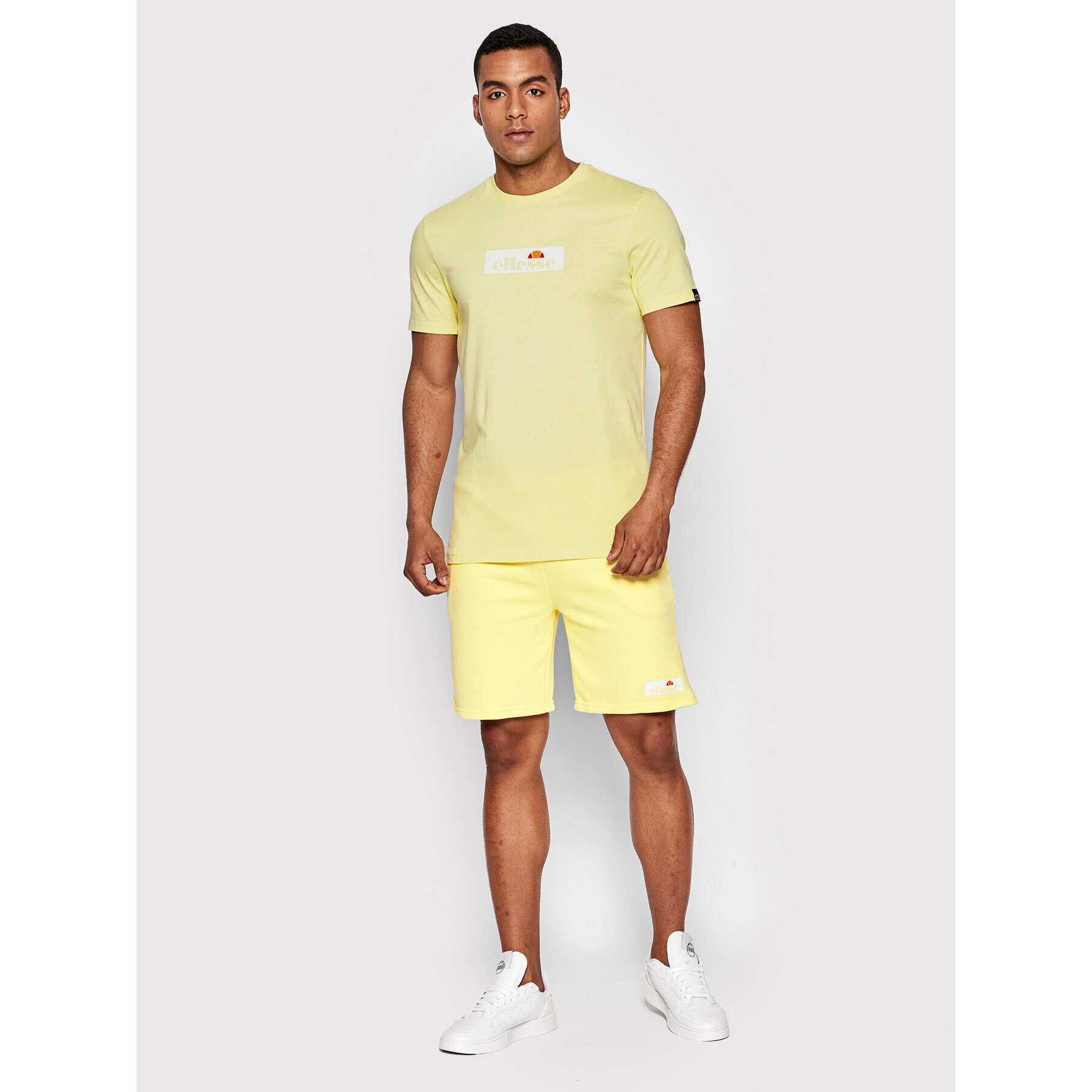 Ellesse Tricou Tilanis SHN15201 Galben Regular Fit - Pled.ro